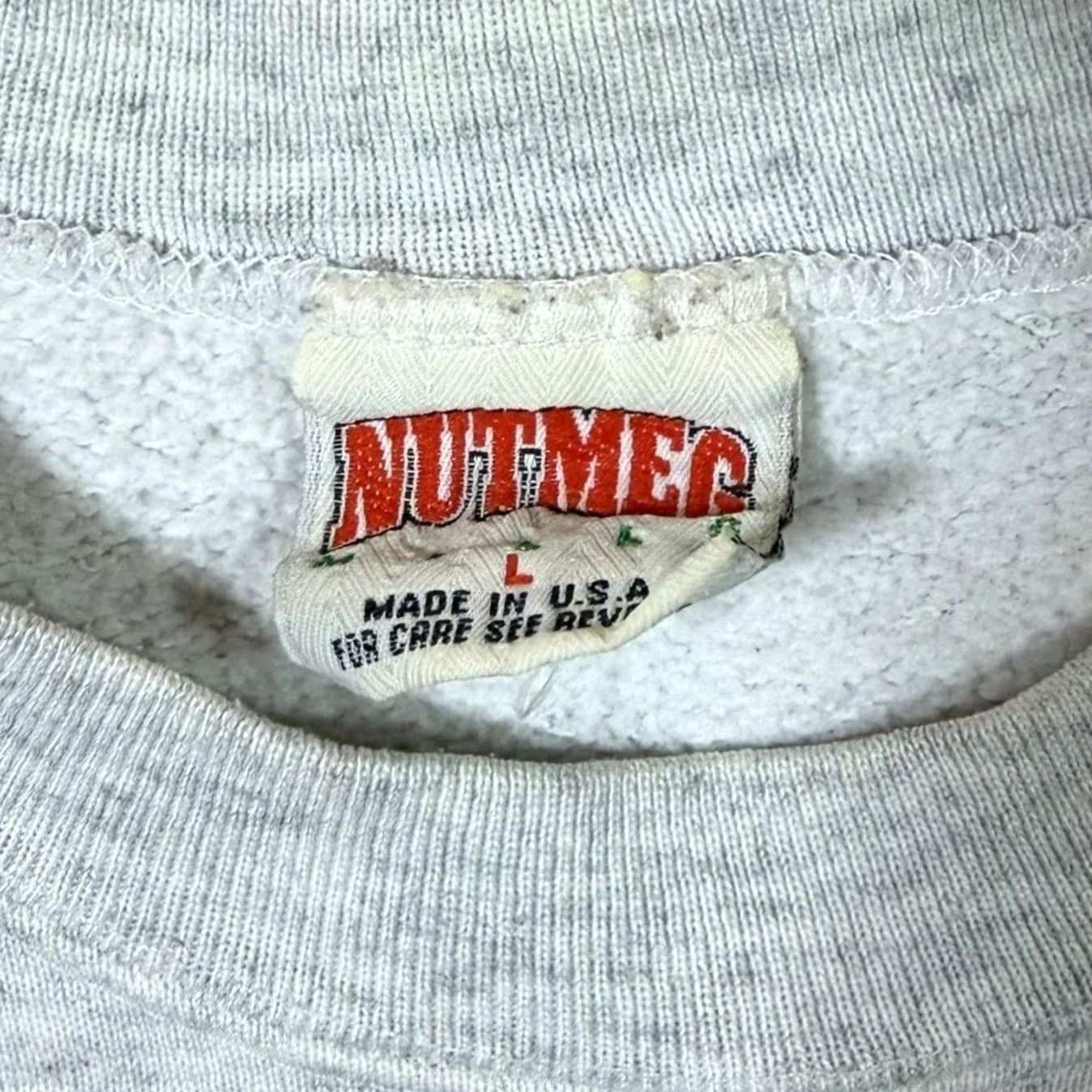 Nutmeg VINTAGE Nutmeg Mills "Alabama Crimson Tide" NCAA College Graphic Grey Sweatshirt Mens M Size US M / EU 48-50 / 2 - 3 Thumbnail