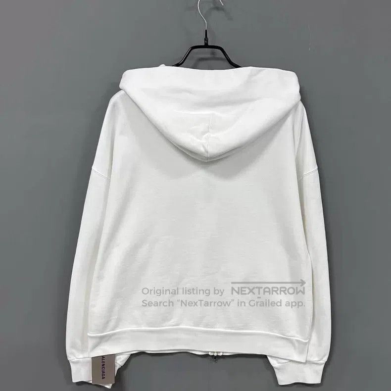 Balenciaga Balenciaga White Sticky Note Hoodie Size US S / EU 44-46 / 1 - 3 Thumbnail