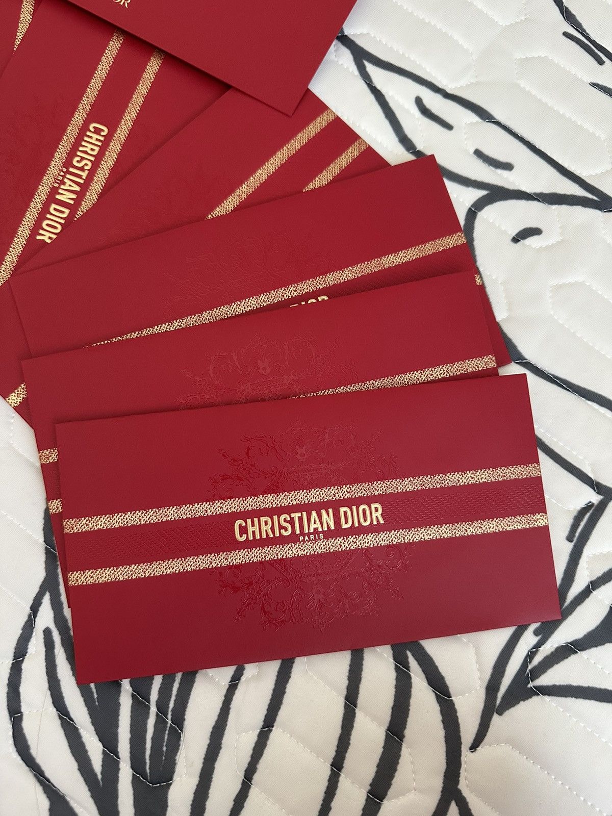 Dior Dior red envelopes Size ONE SIZE - 5 Thumbnail