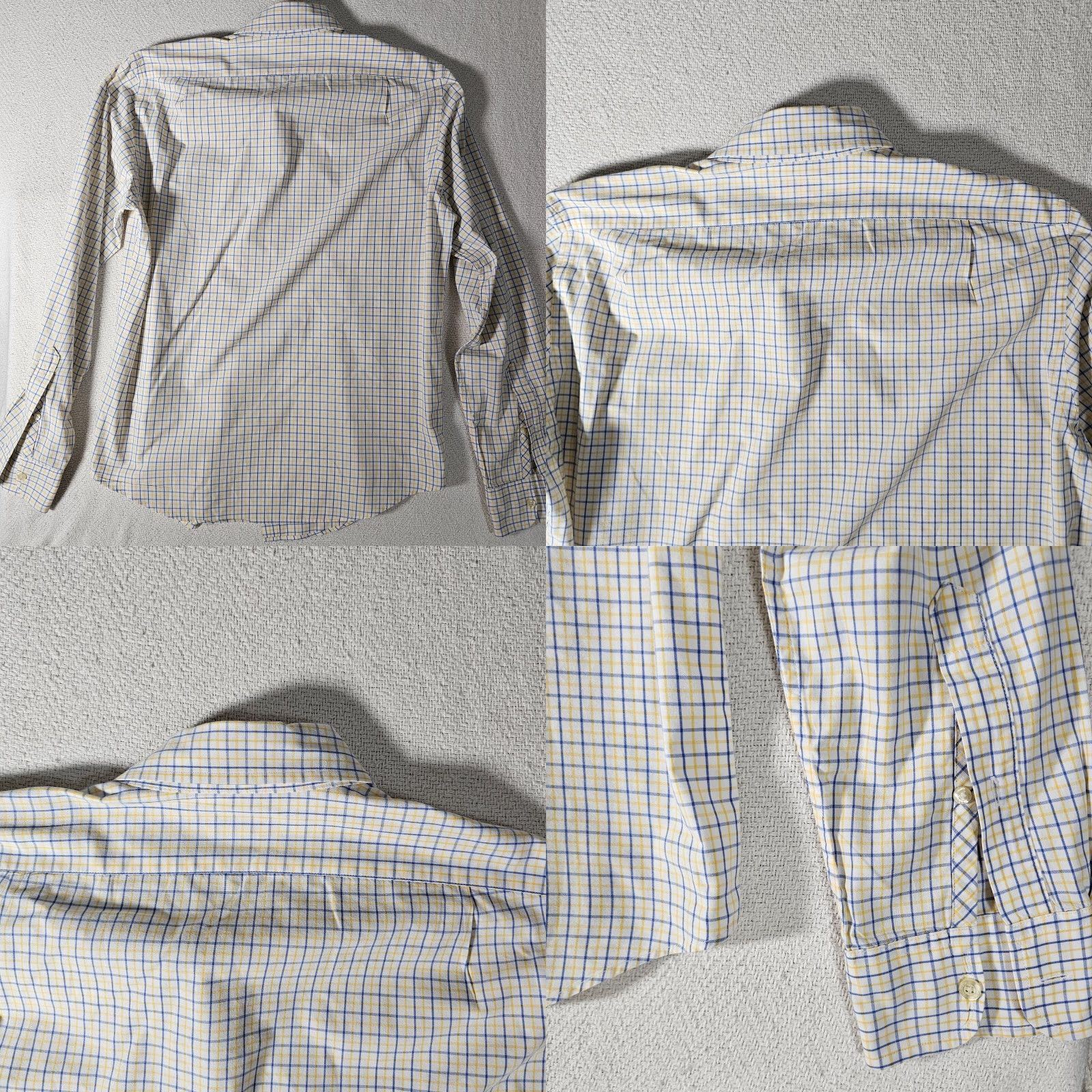 J.Crew J.CREW Shirt Men Medium White Plaid Long Sleeve Button-Down Preppy Office Casual Workwear Size US M / EU 48-50 / 2 - 8 Thumbnail