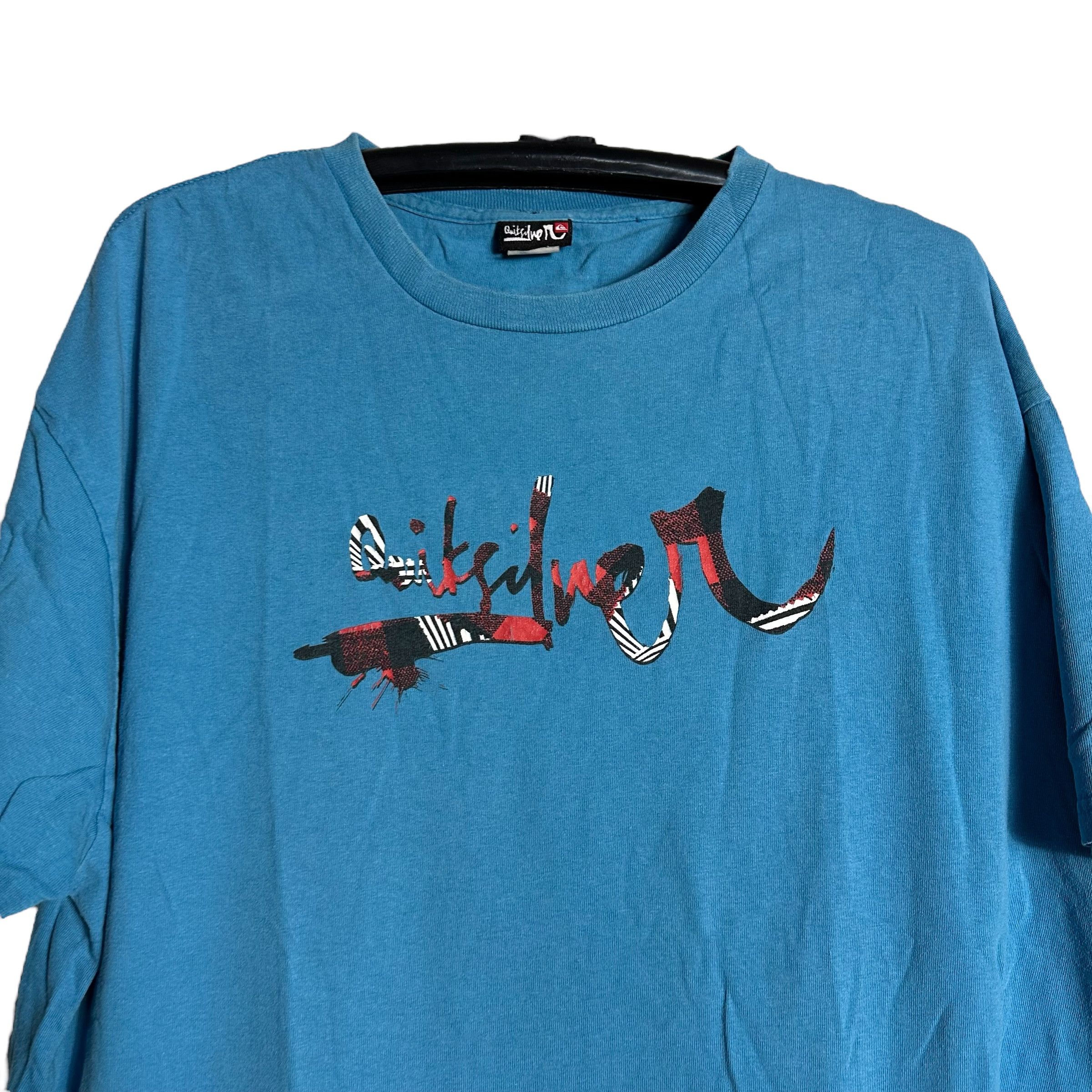 Quiksilver 🔥RARE🔥Vintage Quicksilver Streetwear Spell Out T-shirt Size US XL / EU 56 / 4 - 2 Thumbnail