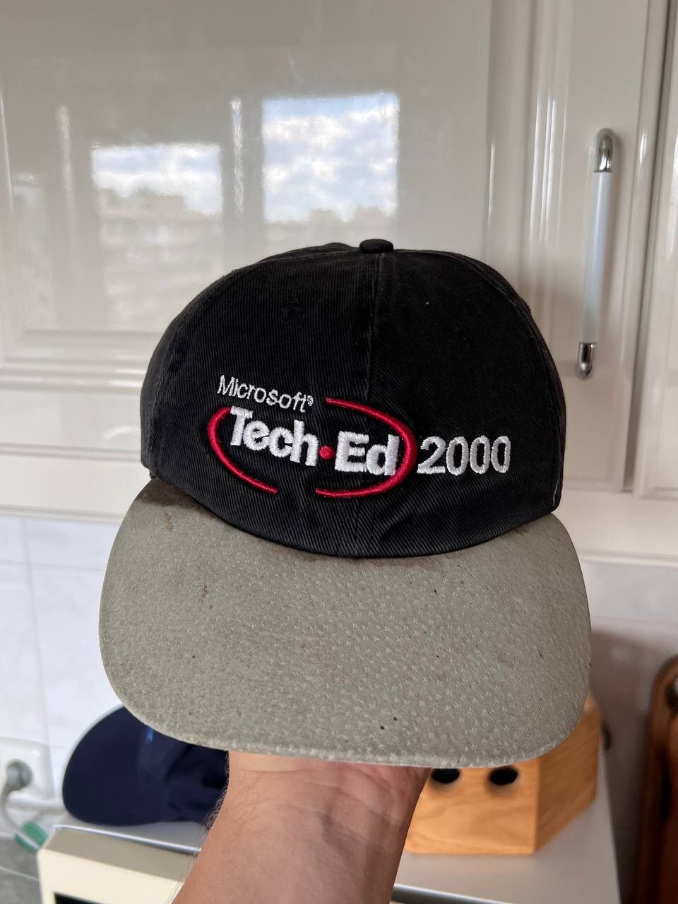 Microsoft × Vintage Microsoft Tech Ed 2000 Level 8 Vintage Spell Out Hat Cap 90s Size ONE SIZE - 14 Thumbnail