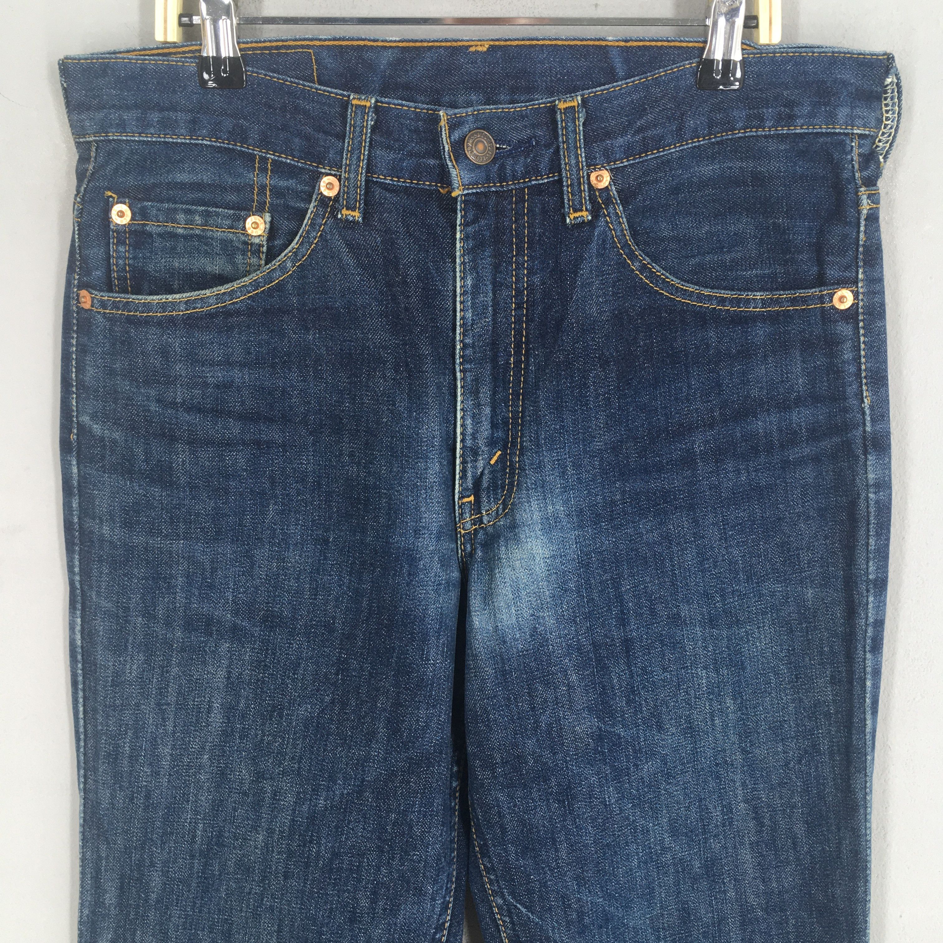 Jean × Levi's × Vintage Size 30x33.5 Vintage 90s Levi's 517 Flared Jeans Size US 30 / EU 46 - 2 Thumbnail