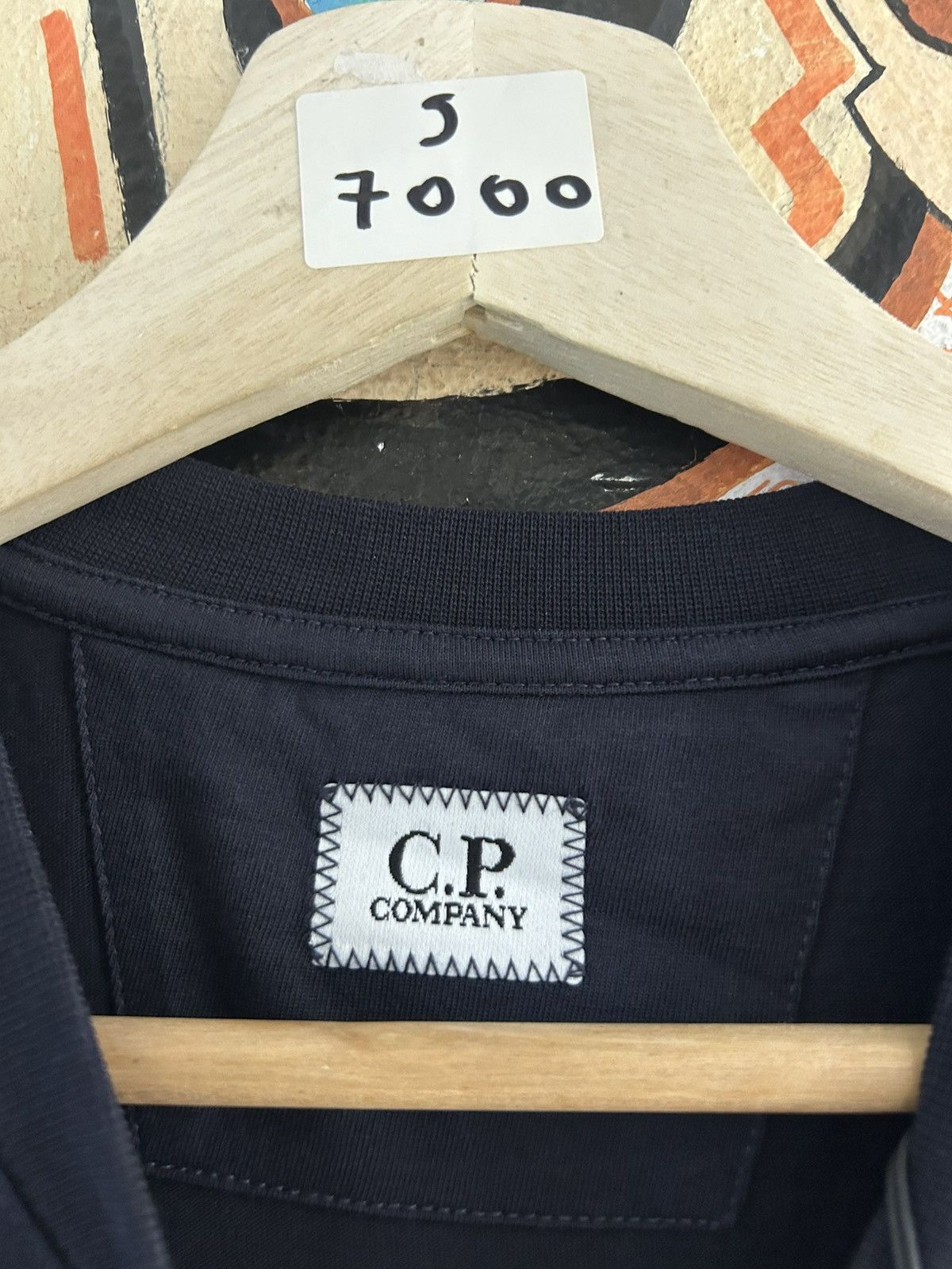 C.P. Company Brand new Cp company font Black Tee Size US S / EU 44-46 / 1 - 3 Thumbnail
