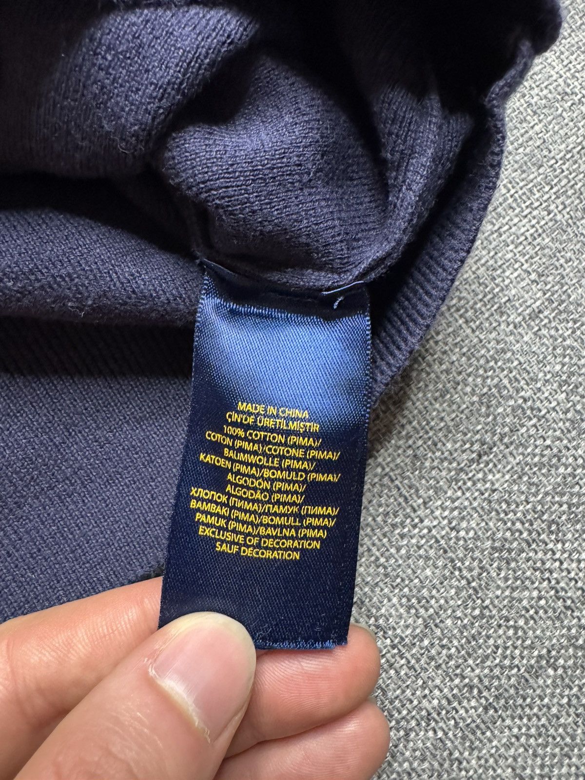 Polo Ralph Lauren Polo Ralph Lauren sweater blue XL Size US XL / EU 56 / 4 - 11 Thumbnail