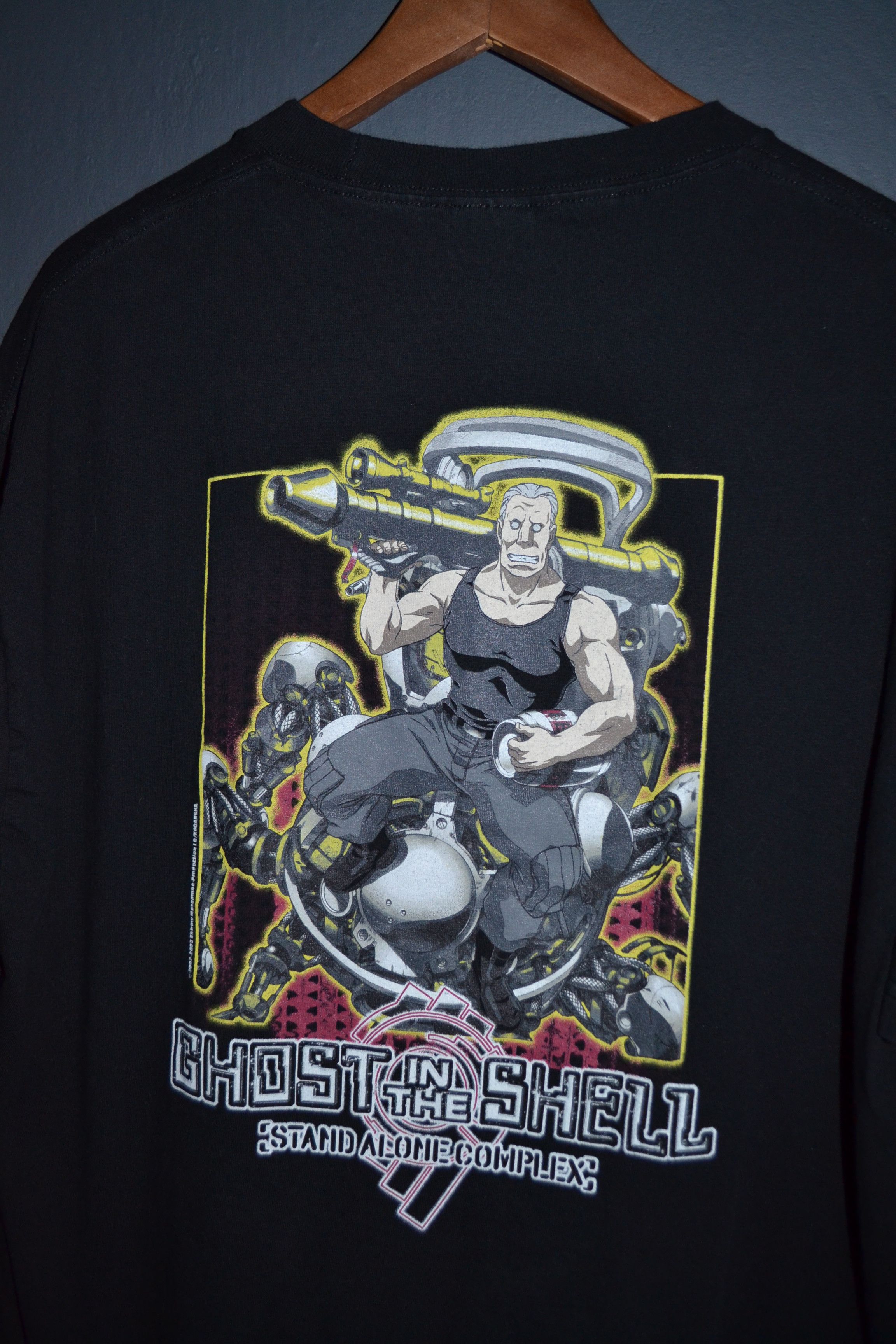 Vintage 2005 Ghost In The Shell Stand Alone Complex XL Anime