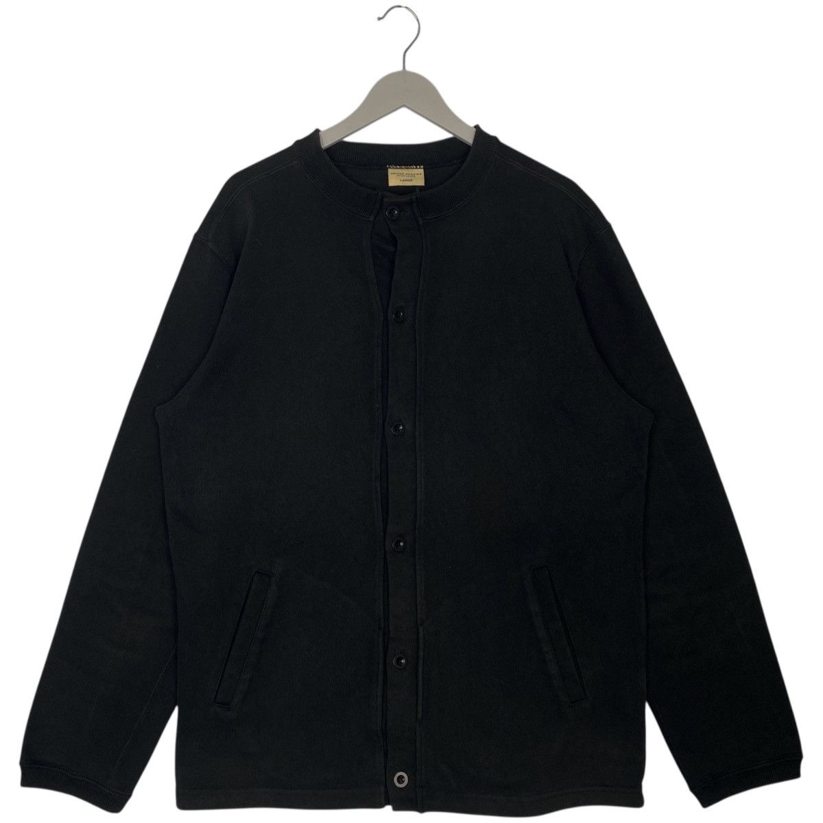 Vintage Vintage United Arrows Cardigan Black Pullover Jumper Size L Size US L / EU 52-54 / 3 - 1 Thumbnail