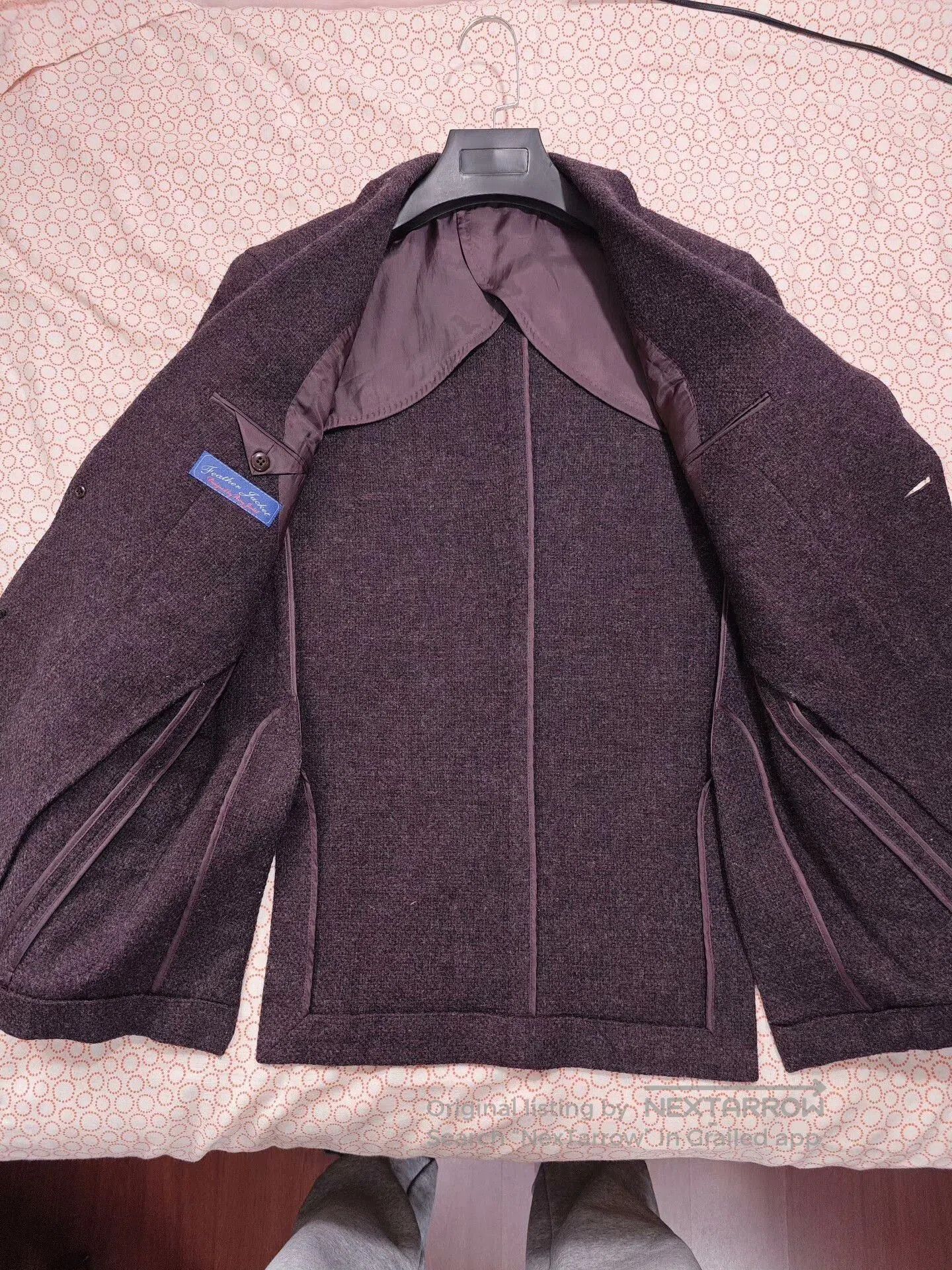 Ring Jacket Ring Jacket Purple Tweed Wool Blazer. Size US M / EU 48-50 / 2 - 6 Thumbnail