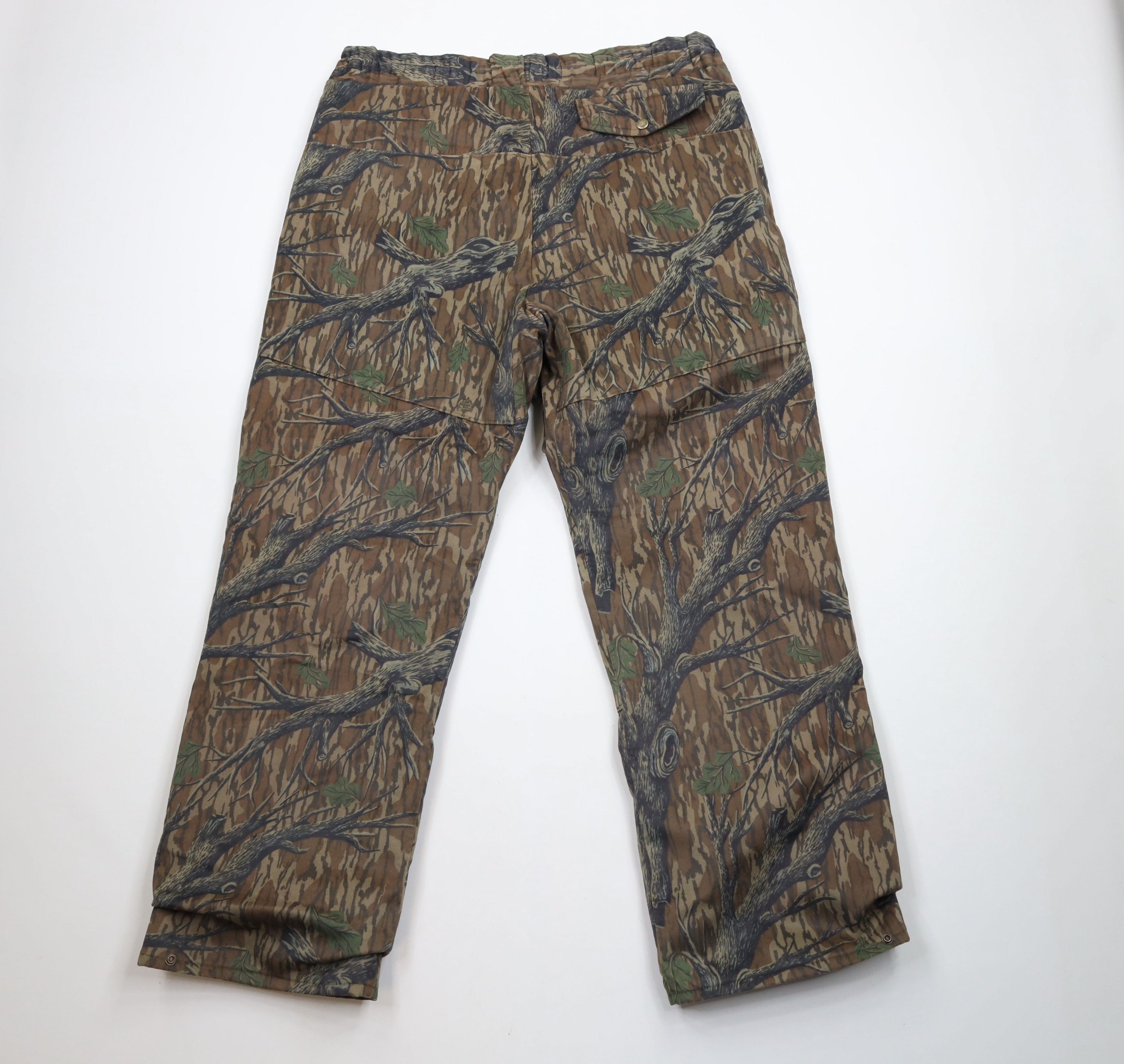 Cabelas × Vintage Vintage 90s Cabelas Camouflage Chamois Cloth Pants USA Size US 36 / EU 52 - 9 Thumbnail