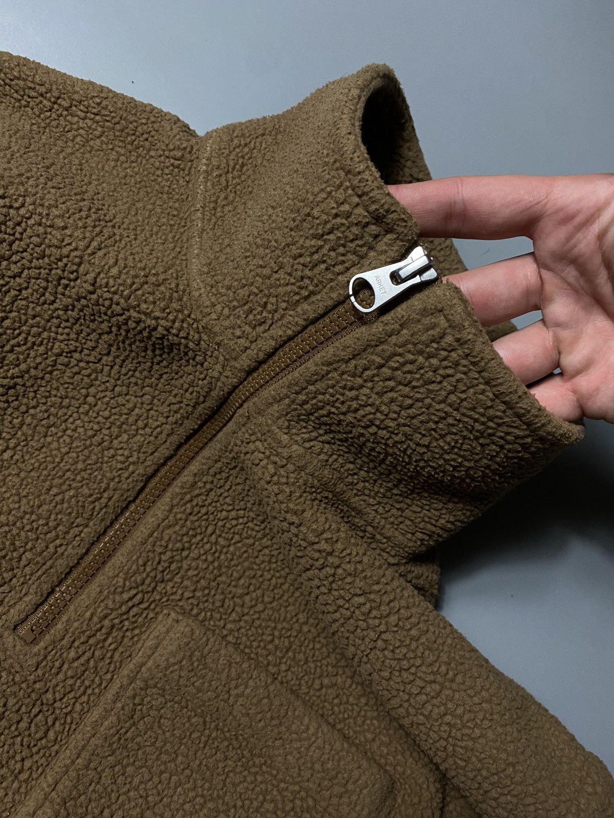 Arket ARKET Teddy 1/3 zip sweaters Size US S / EU 44-46 / 1 - 4 Thumbnail