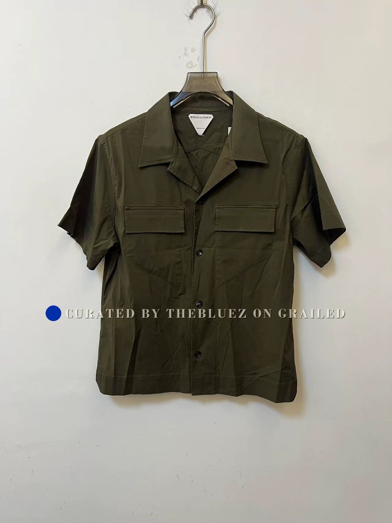 Bottega Veneta Bottega Veneta Utility Short-Sleeve Shirt Size US XXS / EU 40 - 1 Thumbnail