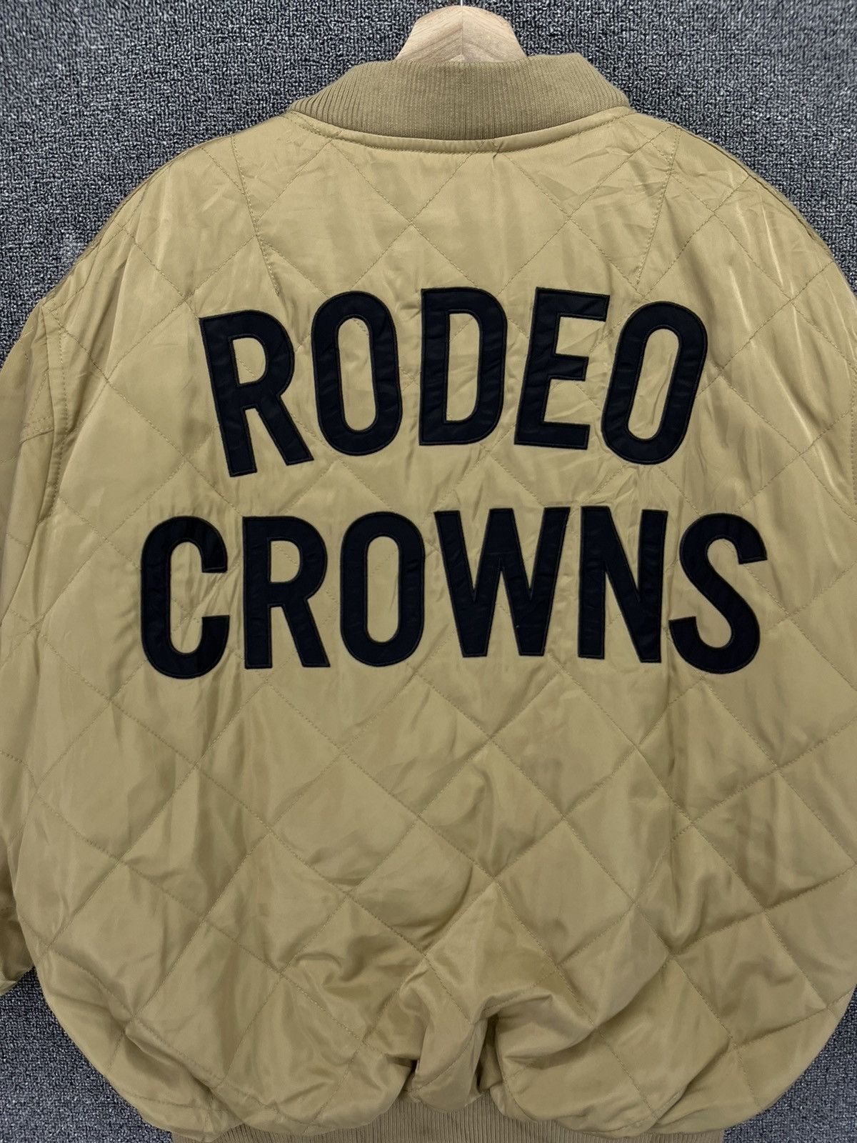 Japanese Brand Vintage Rodeo Crown Spellout Rare Reversible Hooded Jacket Size US L / EU 52-54 / 3 - 5 Thumbnail