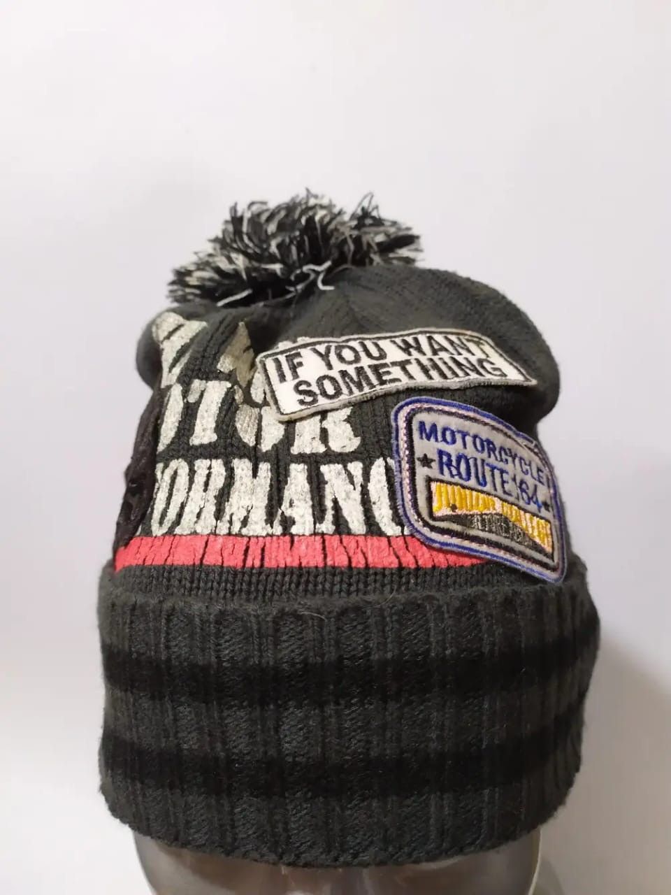 Japanese Brand Sky Bomber Skull Skeleton Punk Beanie Size ONE SIZE - 4 Thumbnail