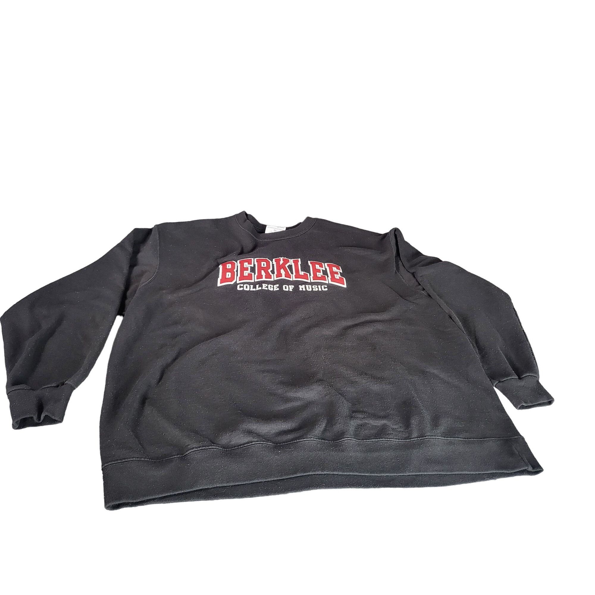 Champion Berklee College Of Music Sweatshirt Men Sz 3XL Black Champio Size US XXL / EU 58 / 5 - 1 Thumbnail