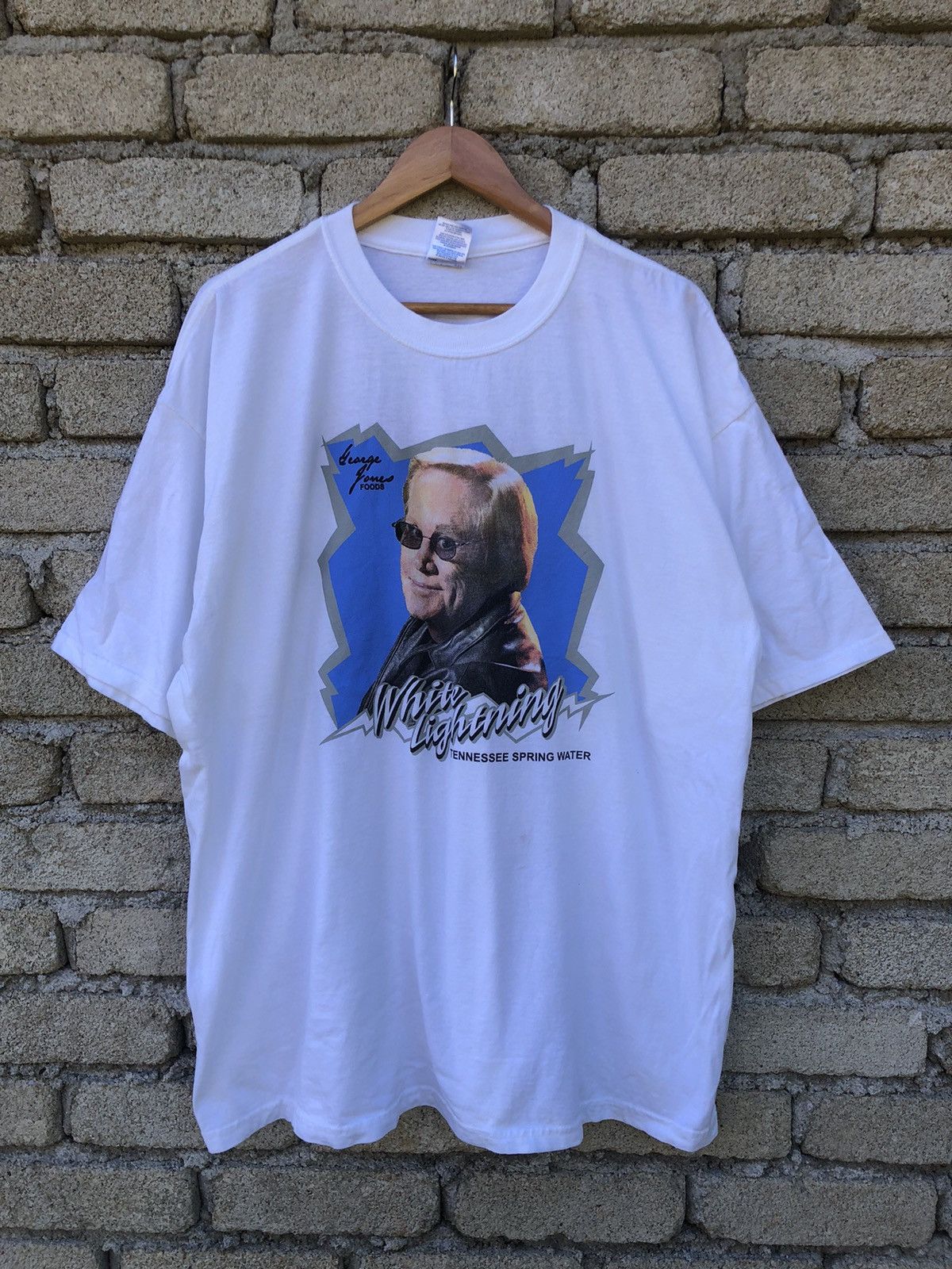 Vintage Vintage Y2K 2005 George Jones No Show Tour Concert Tee Size US XXL / EU 58 / 5 - 1 Thumbnail