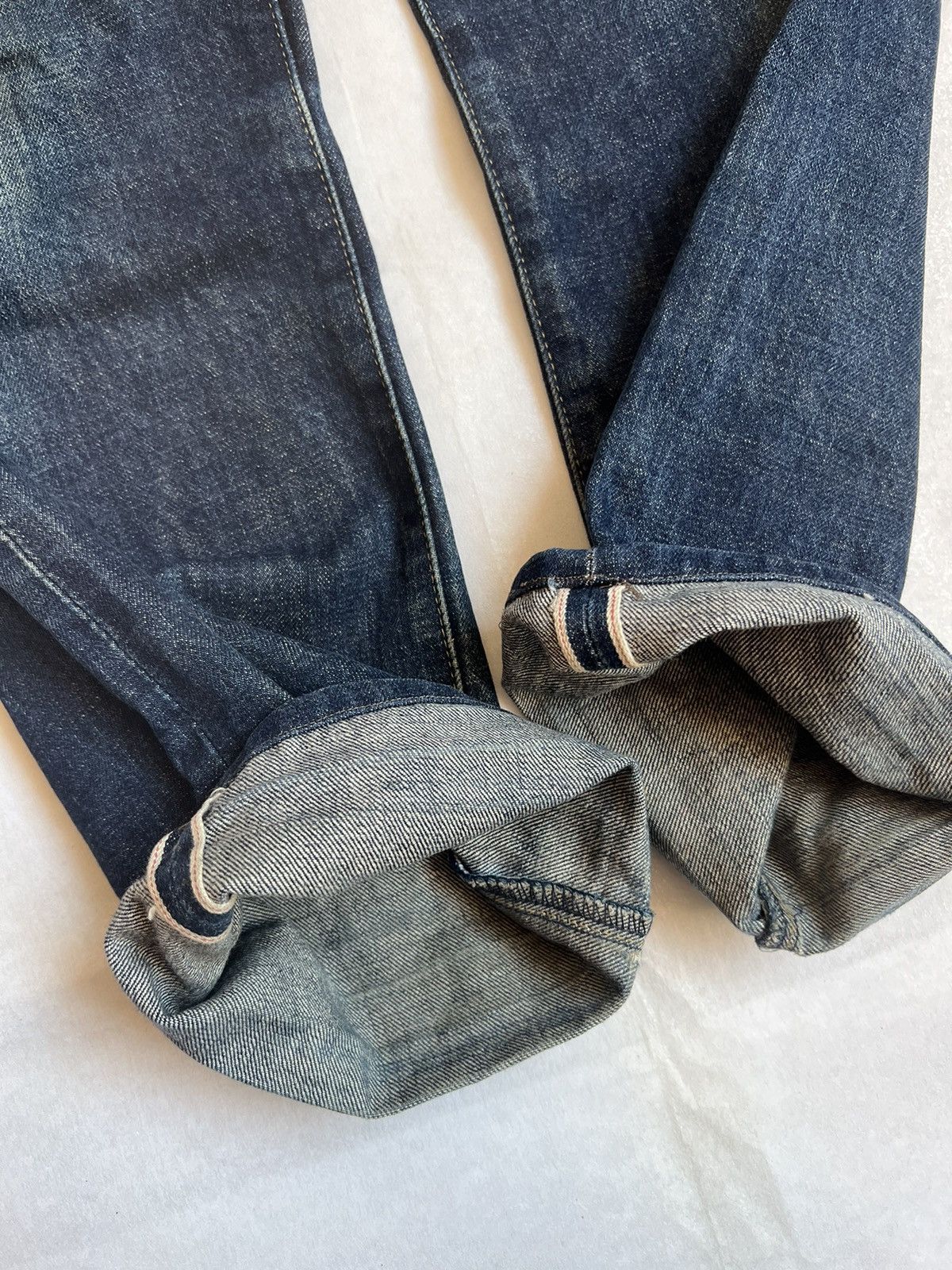 Levi's Vtg Levis 503B Big E Selvedge Denim Fly Button Size US 28 / EU 44 - 4 Thumbnail