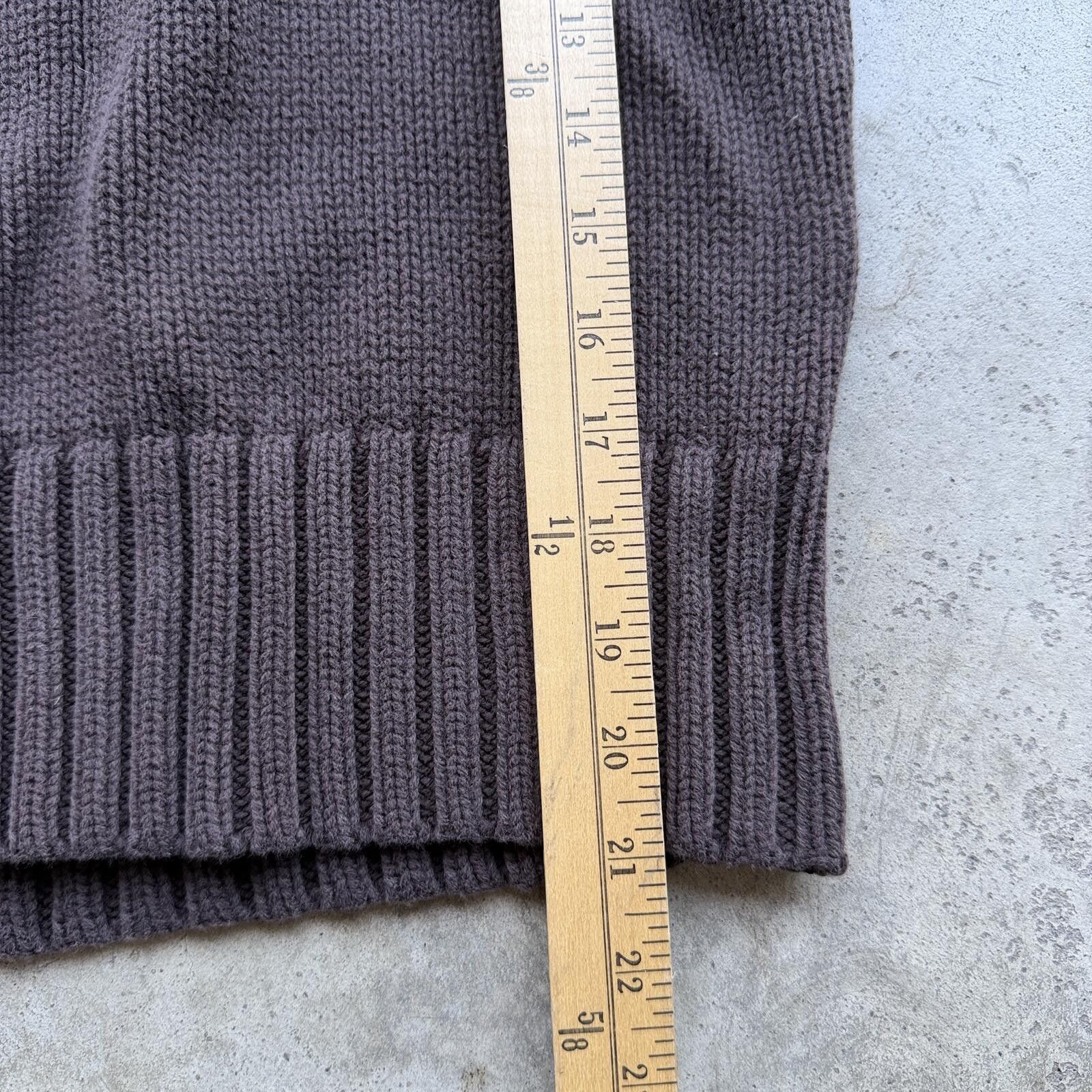 Polo Ralph Lauren VTG 90s Polo Ralph Lauren Jeans Knit Quarter 1/4 Zip Sweater Size S / US 4 / IT 40 - 7 Thumbnail
