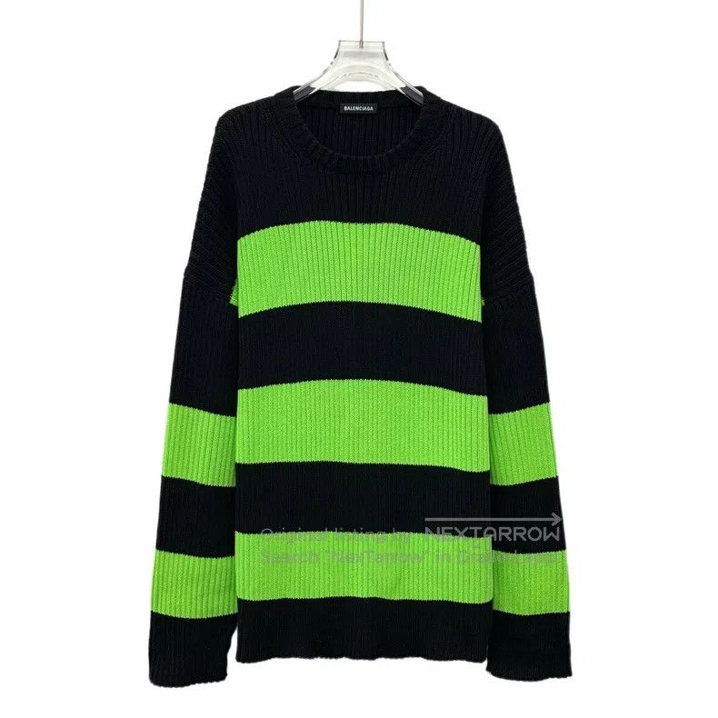 Balenciaga Balenciaga Color-Blocked Logo Letter Embroidered Cotton Cr Size US S / EU 44-46 / 1 - 1 Thumbnail