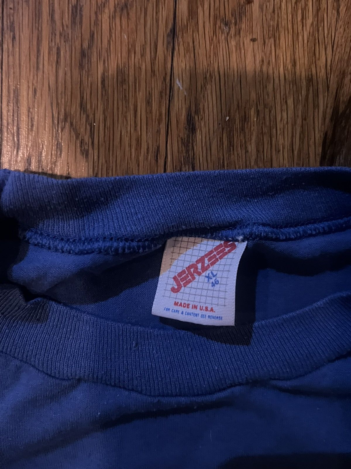 Jerzees × Vintage Vintage 80s Louisville Redbirds Tee - Single Stitch Size US XL / EU 56 / 4 - 4 Thumbnail