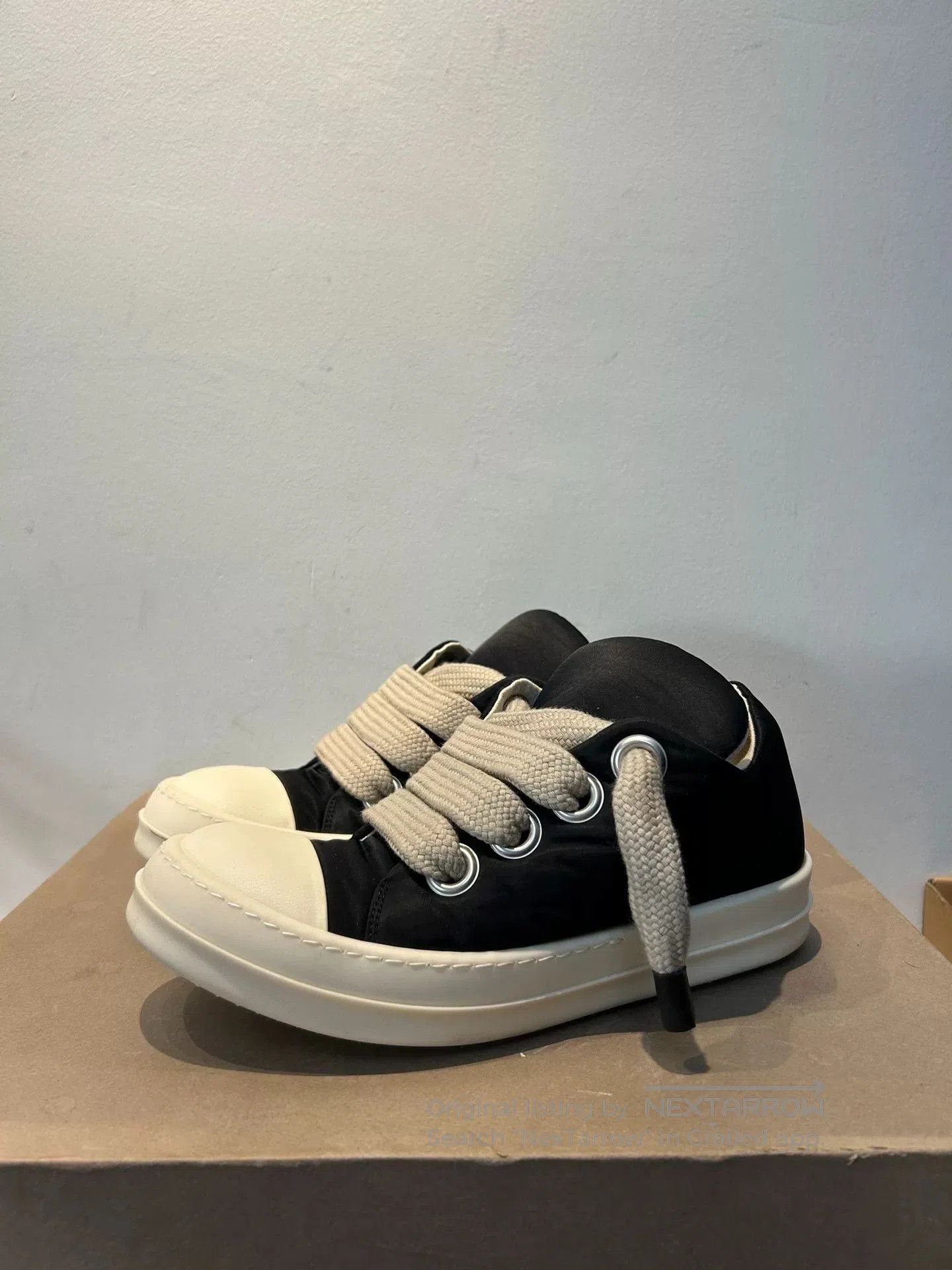 rick owens canvas low.