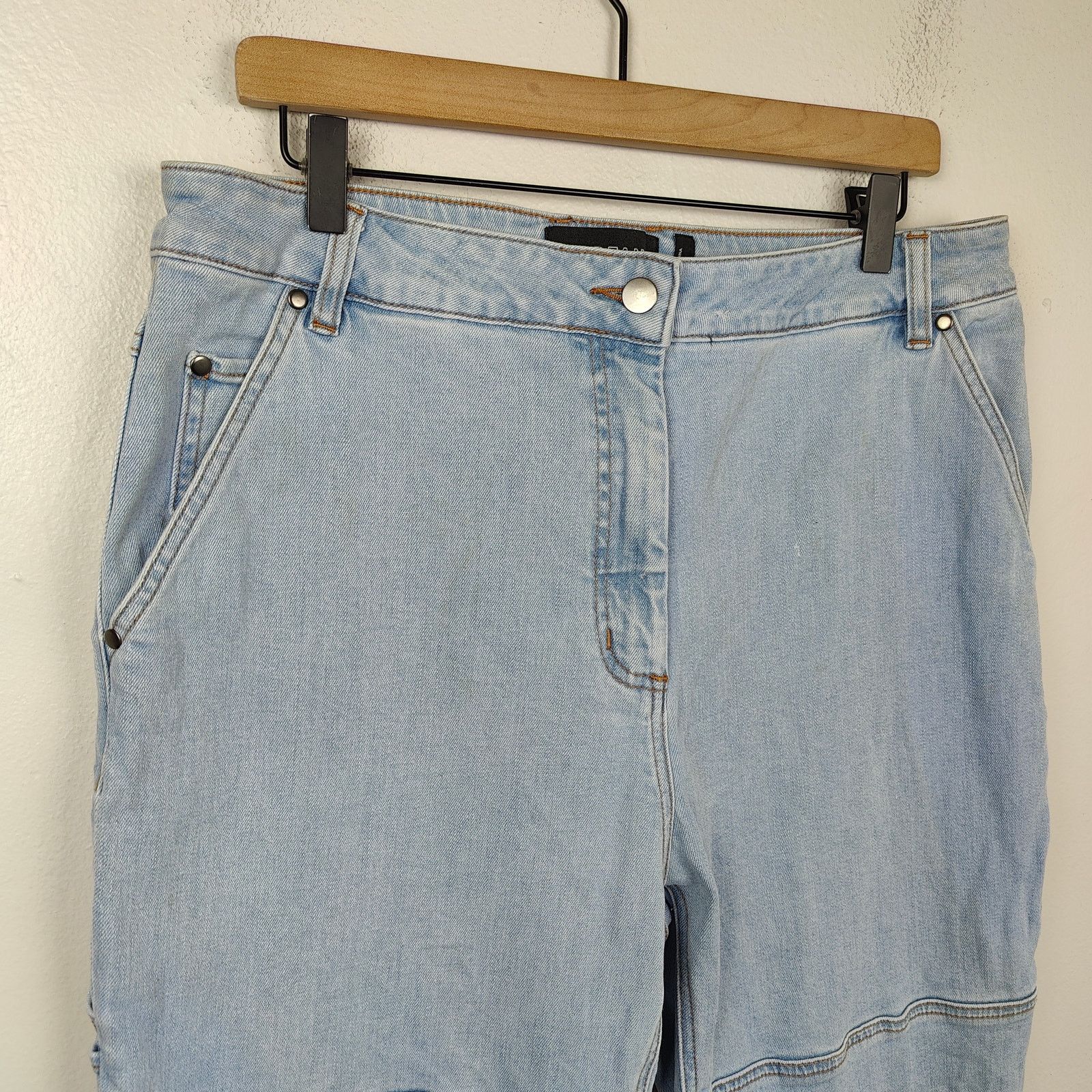 Wildfang Wildfang Essential Work Denim Pant Womens Large Size 32" / US 10 / IT 46 - 2 Thumbnail