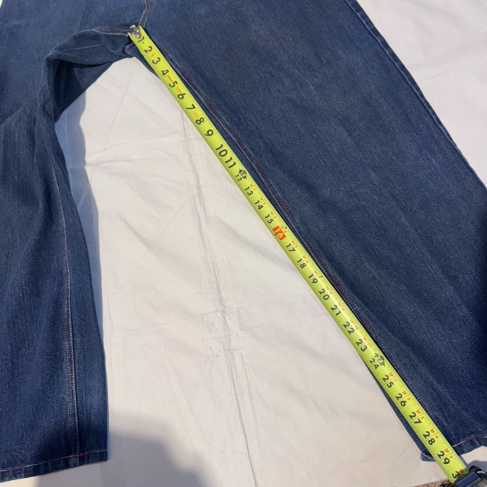 Coogi COOGI Jeans 34x32 Red/Pink Y2K Embroidered Back Pocket Denim Size US 34 / EU 50 - 8 Thumbnail
