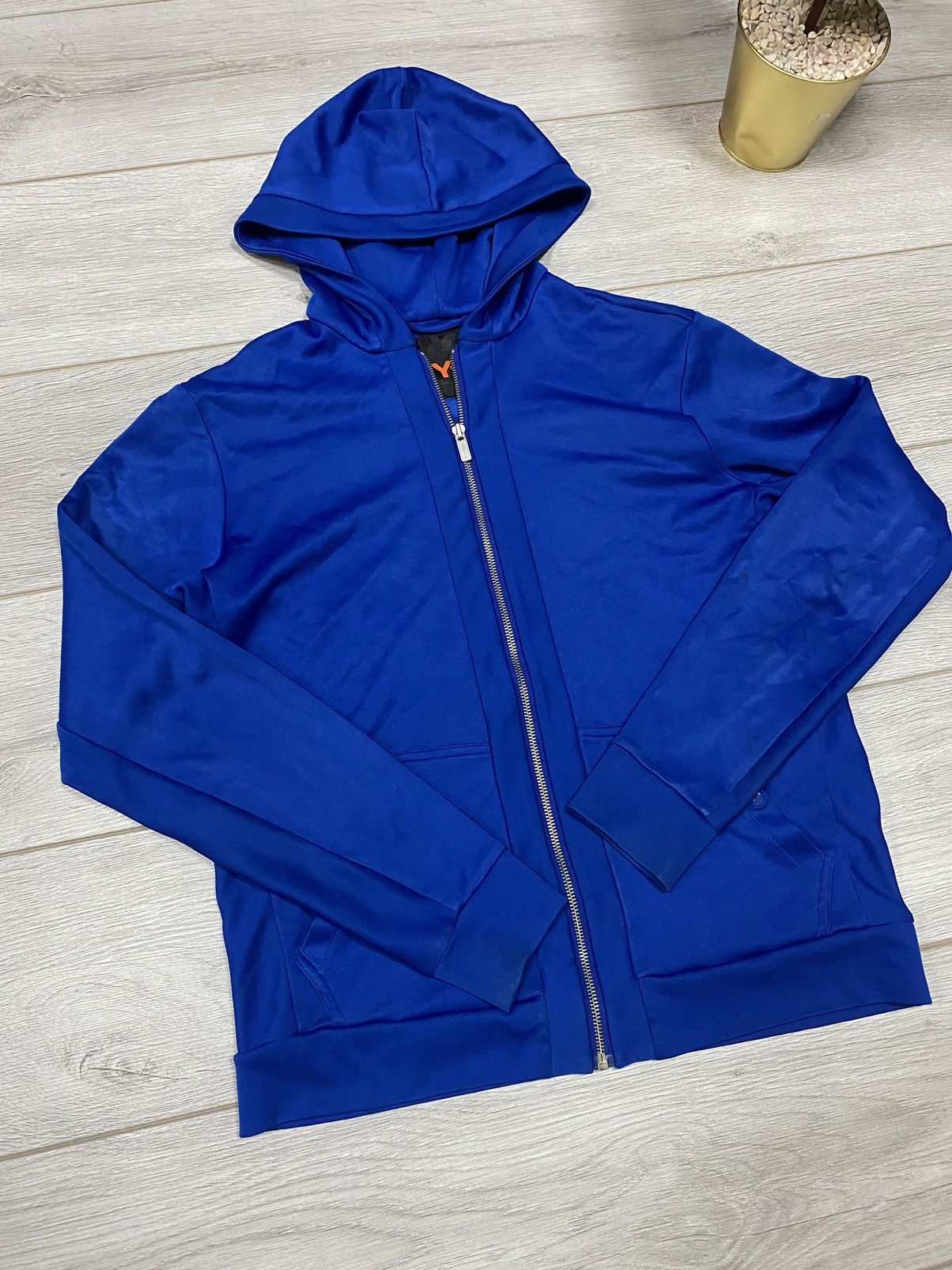 Vintage 90s Yohji Yamamoto Zip Up Fleece Jacket Size L