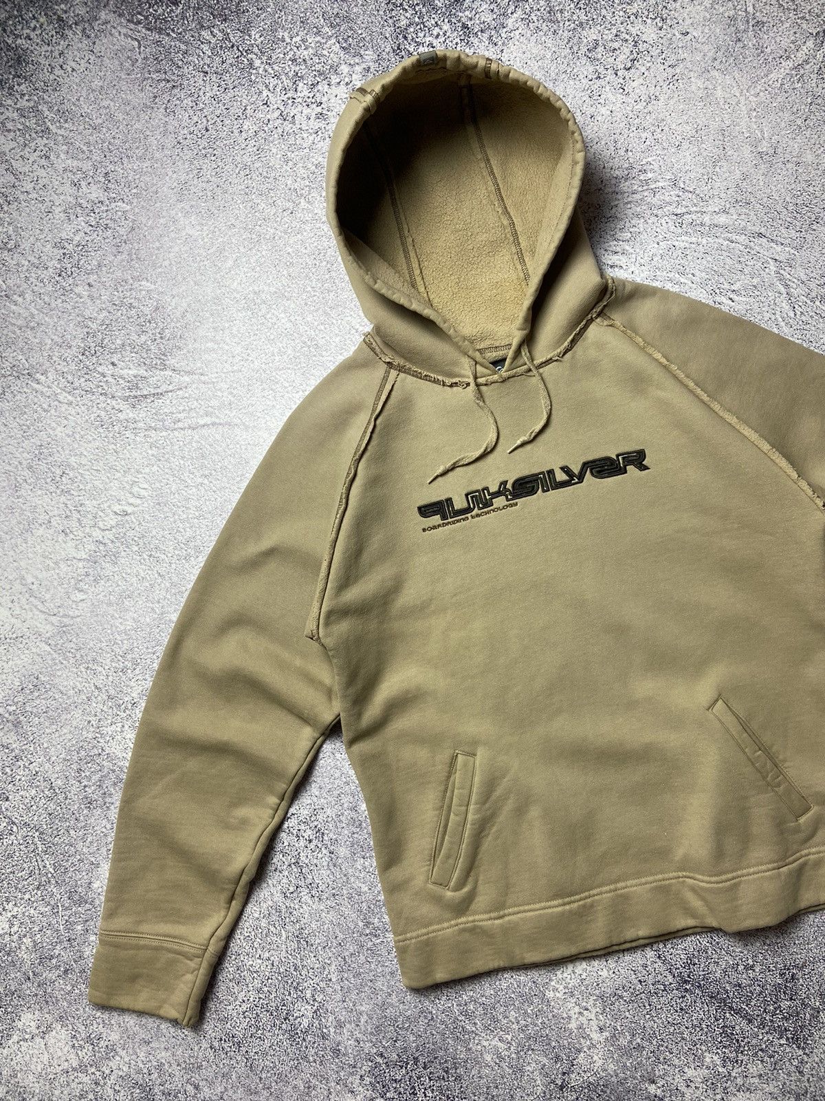 Quiksilver Vintage 90s Quiksilver Hoodie Big Logo Australian Surf Skate Size US L / EU 52-54 / 3 - 4 Thumbnail