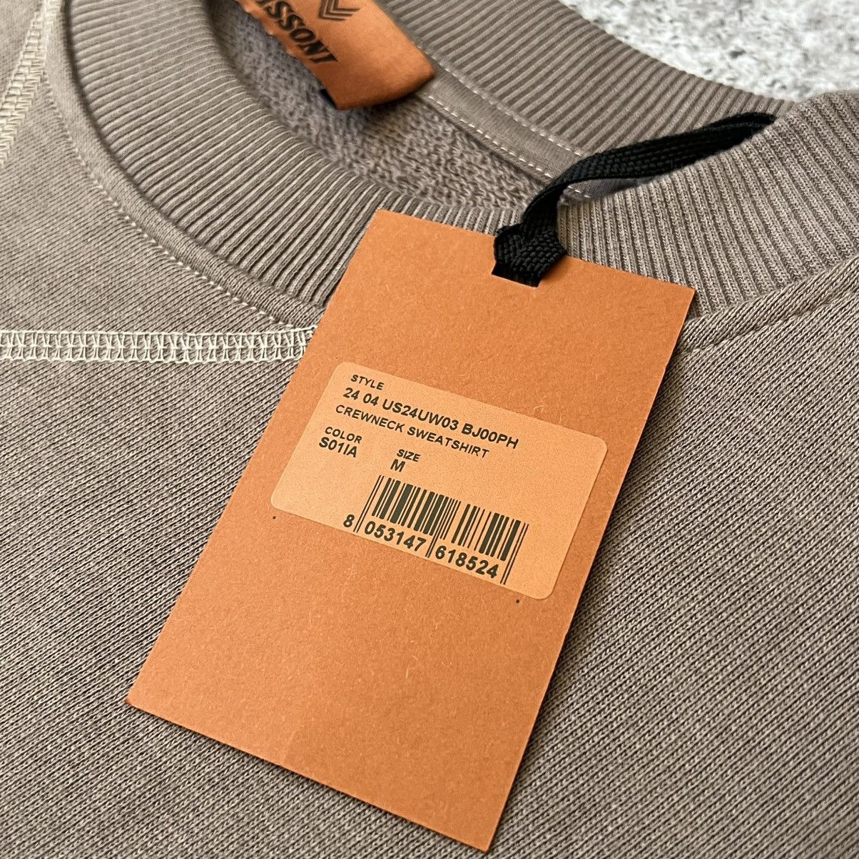 Missoni NEW Missoni Milano Zigzag Panel Crewneck Sweatshirt Size US M / EU 48-50 / 2 - 5 Thumbnail