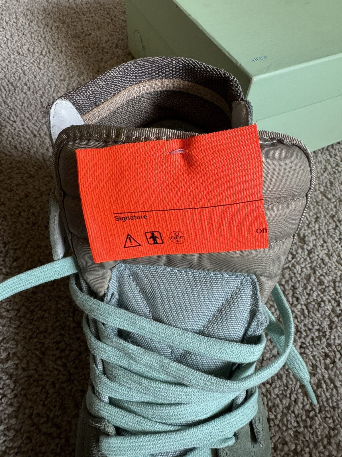 Designer × Off-White Off-White Off-Court High ‘Mint Green’ Size 12 Size US 12 / EU 45 - 20 Thumbnail