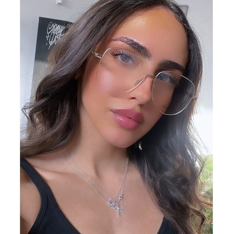 image of New Dior UltraDioro A1U Eyeglasses Frames In Gold, Women's