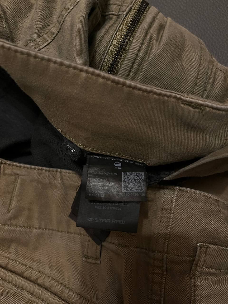 G-Star G-Star Rovic Zip 3D Straight Tapered Cargo pant 31x32 Size US 32 / EU 48 - 5 Thumbnail