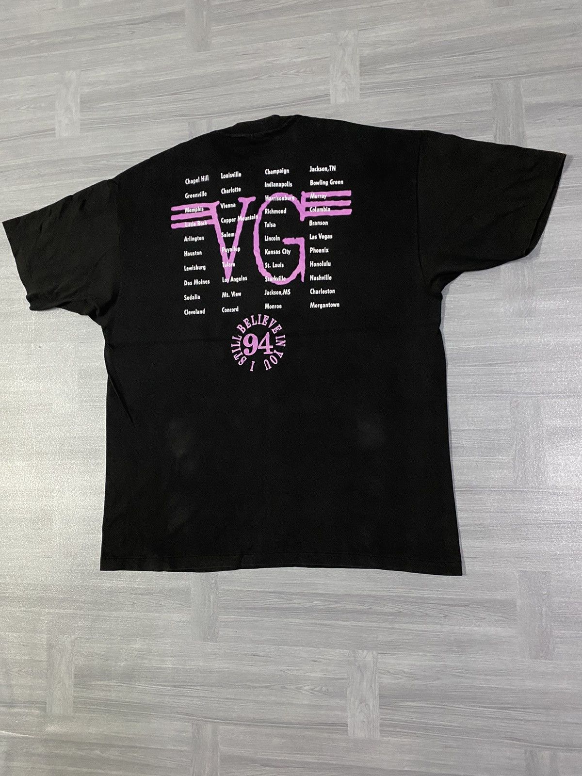 Band Tees Vintage Vince Gill "I Still Believe In You " Tour 90s Tee Size US XL / EU 56 / 4 - 11 Thumbnail