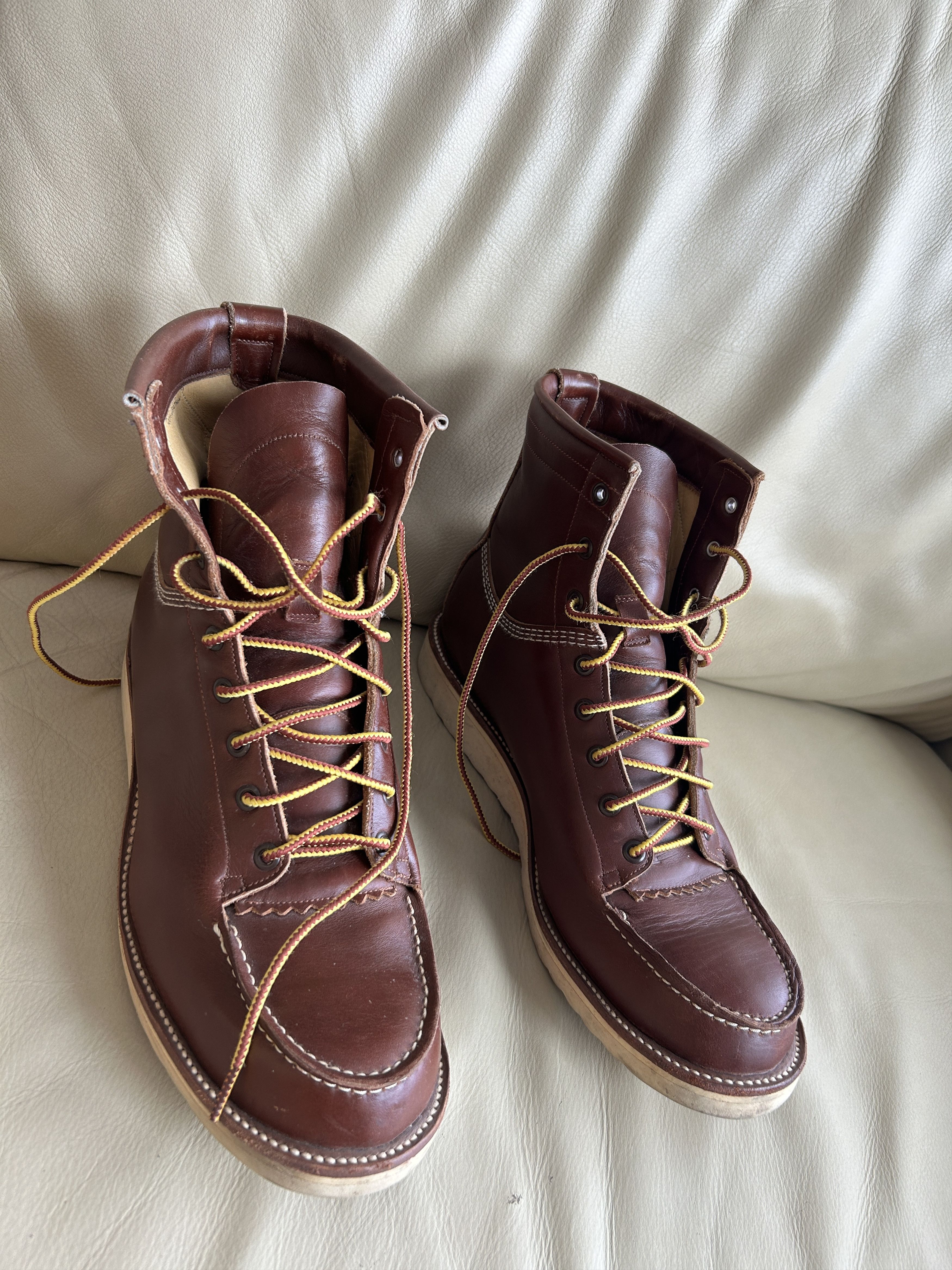 Canyon Made in USA Vintage Leather Hiking Boots