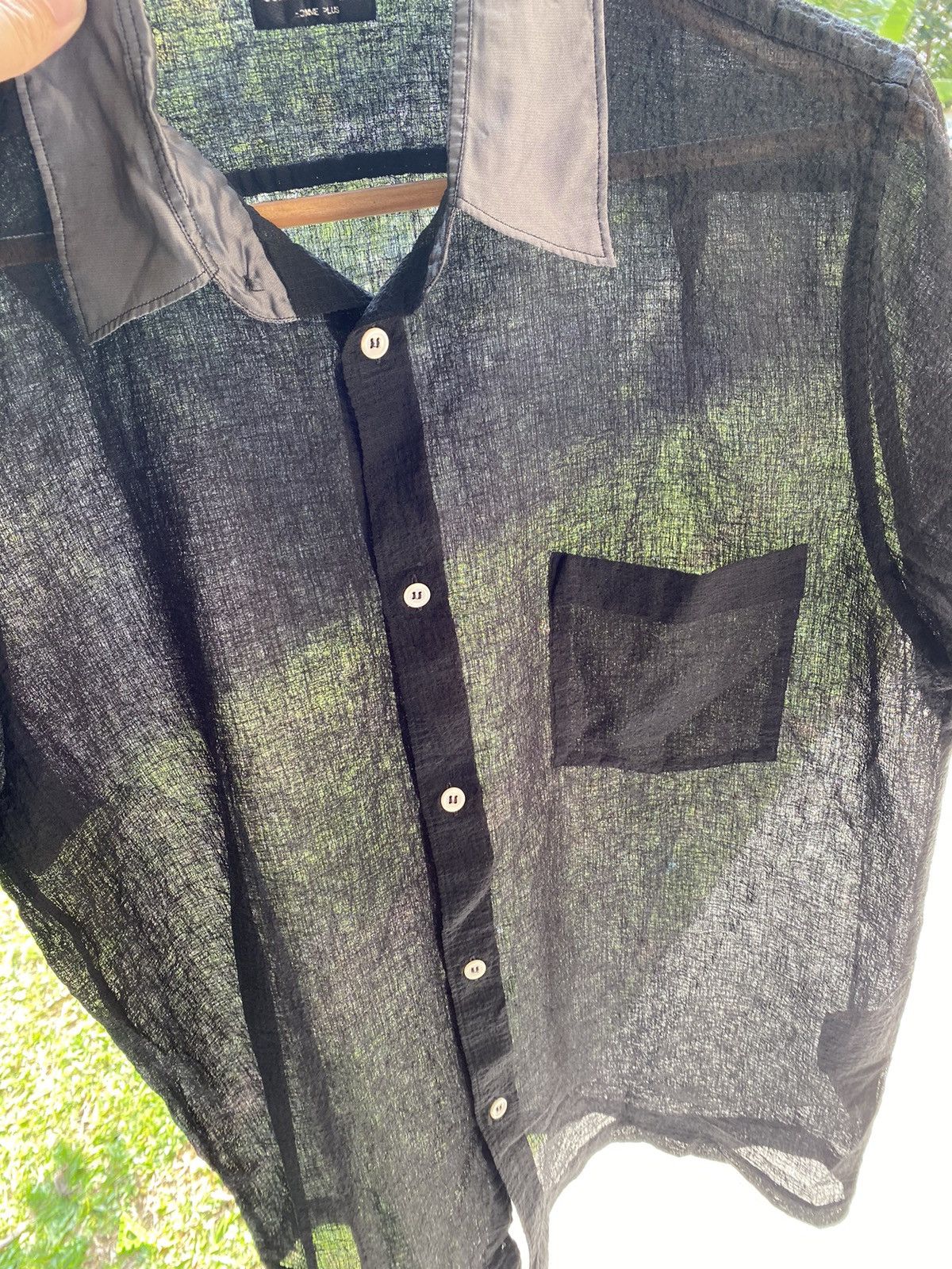 Comme des Garcons Homme Plus SS01 CDG Homme plus Mesh shirt Size US M / EU 48-50 / 2 - 9 Thumbnail