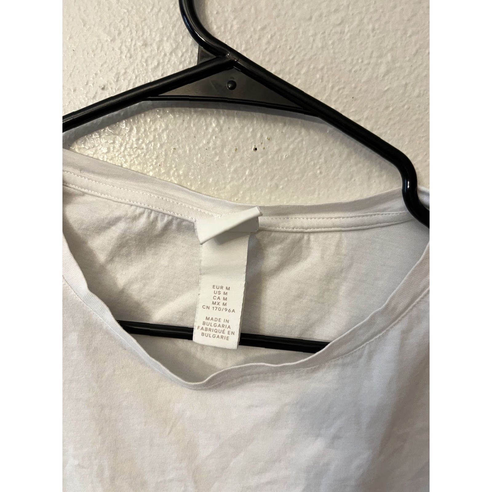 H&M VINTAGE H&M Tank Top Women Medium White Solid Sleeveless Cotton Modal Fitness Comfort Size M / US 6-8 / IT 42-44 - 2 Thumbnail