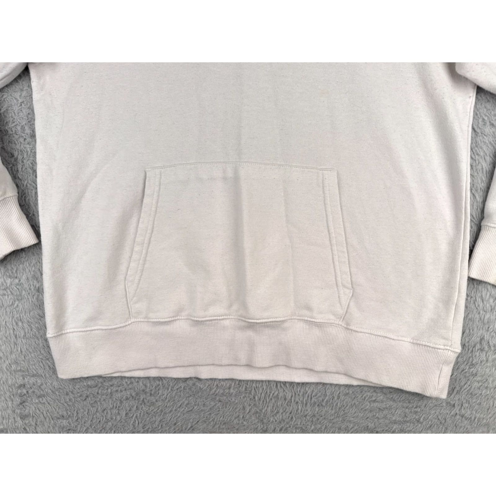 The North Face The North Face Hoodie Womens Large White Pullover Activewear Cotton Blend Size L / US 10 / IT 46 - 5 Thumbnail