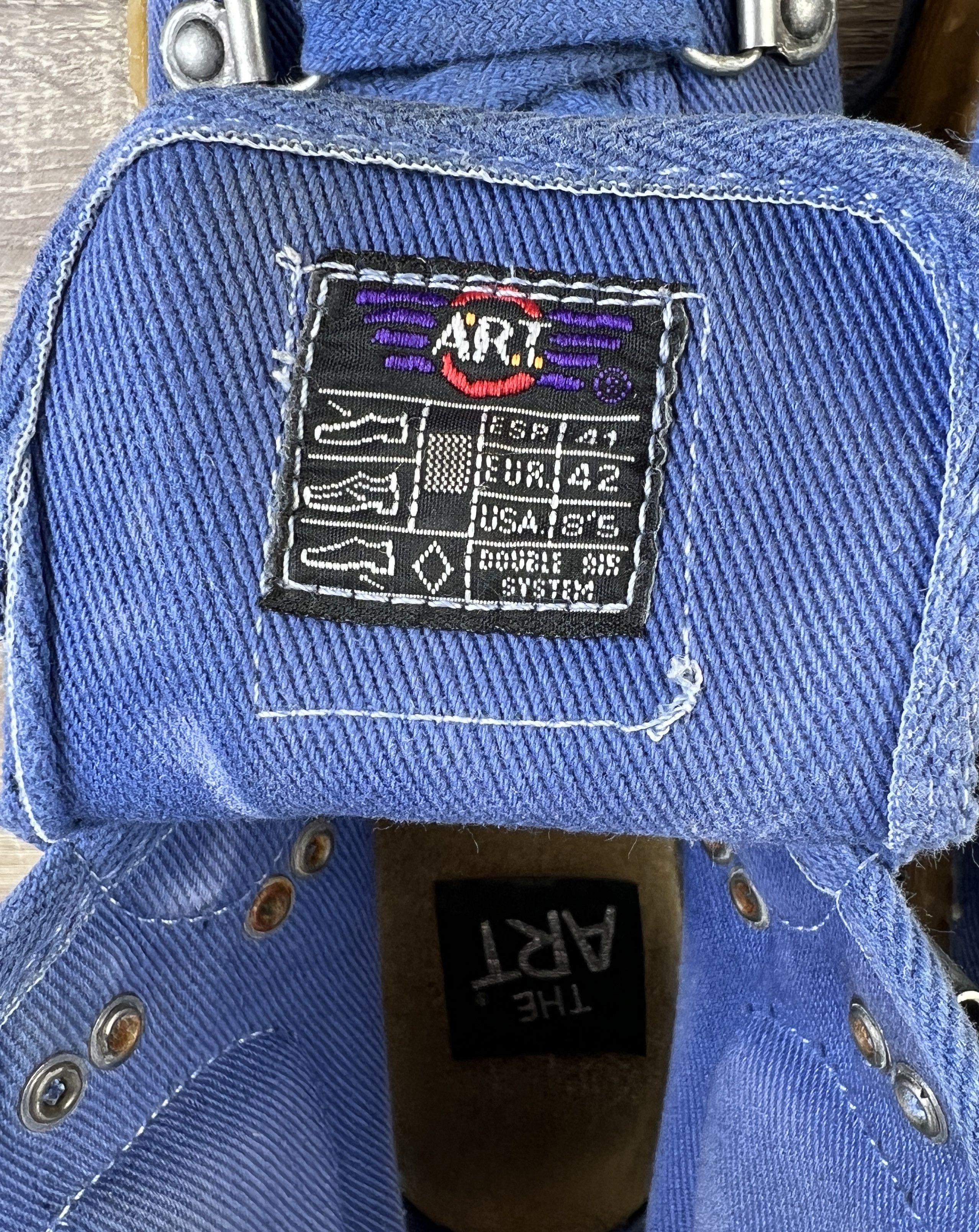 Japanese Brand Vintage The Art Company Chunky Blue Personal Boots Size US 8.5 / EU 41-42 - 9 Thumbnail