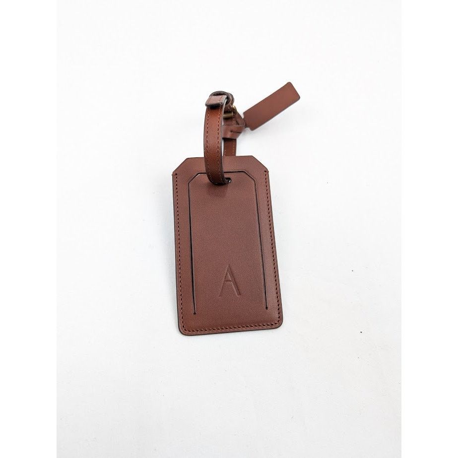 Saint Laurent Paris o1rshd1 Size : OS / Luggage Tag in Brown Size ONE SIZE - 2 Thumbnail