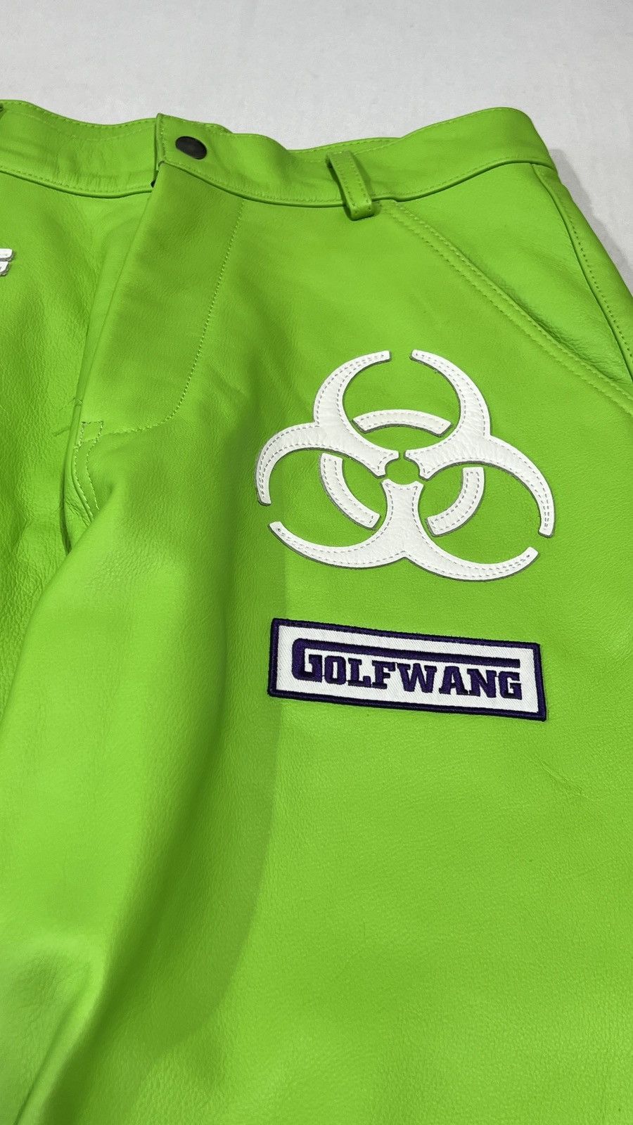 Golf Wang Golf Wang Leather Flare Pants Size US 30 / EU 46 - 3 Thumbnail