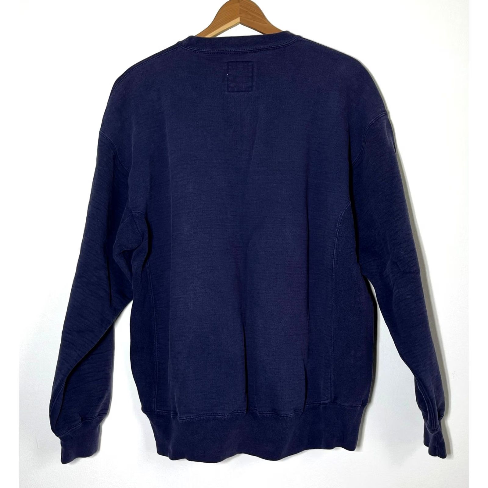 Russell Athletic VINTAGE Russell Athletic Purdue Crewneck Sweatshirt Men XL Navy Blue 90s USA Logo Pullover Size US XL / EU 56 / 4 - 2 Thumbnail