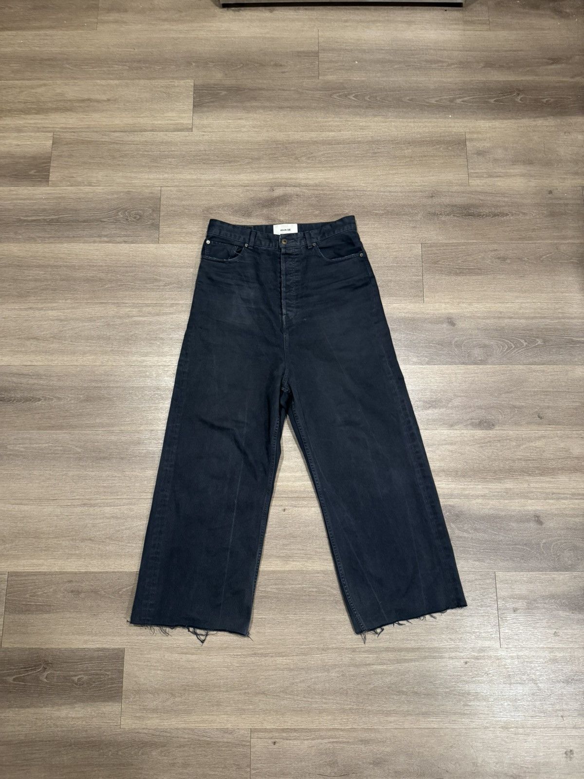 Vuja De VUJADE LUKE PL BAGGY JEANS IN MUDWASH BLACK | Grailed
