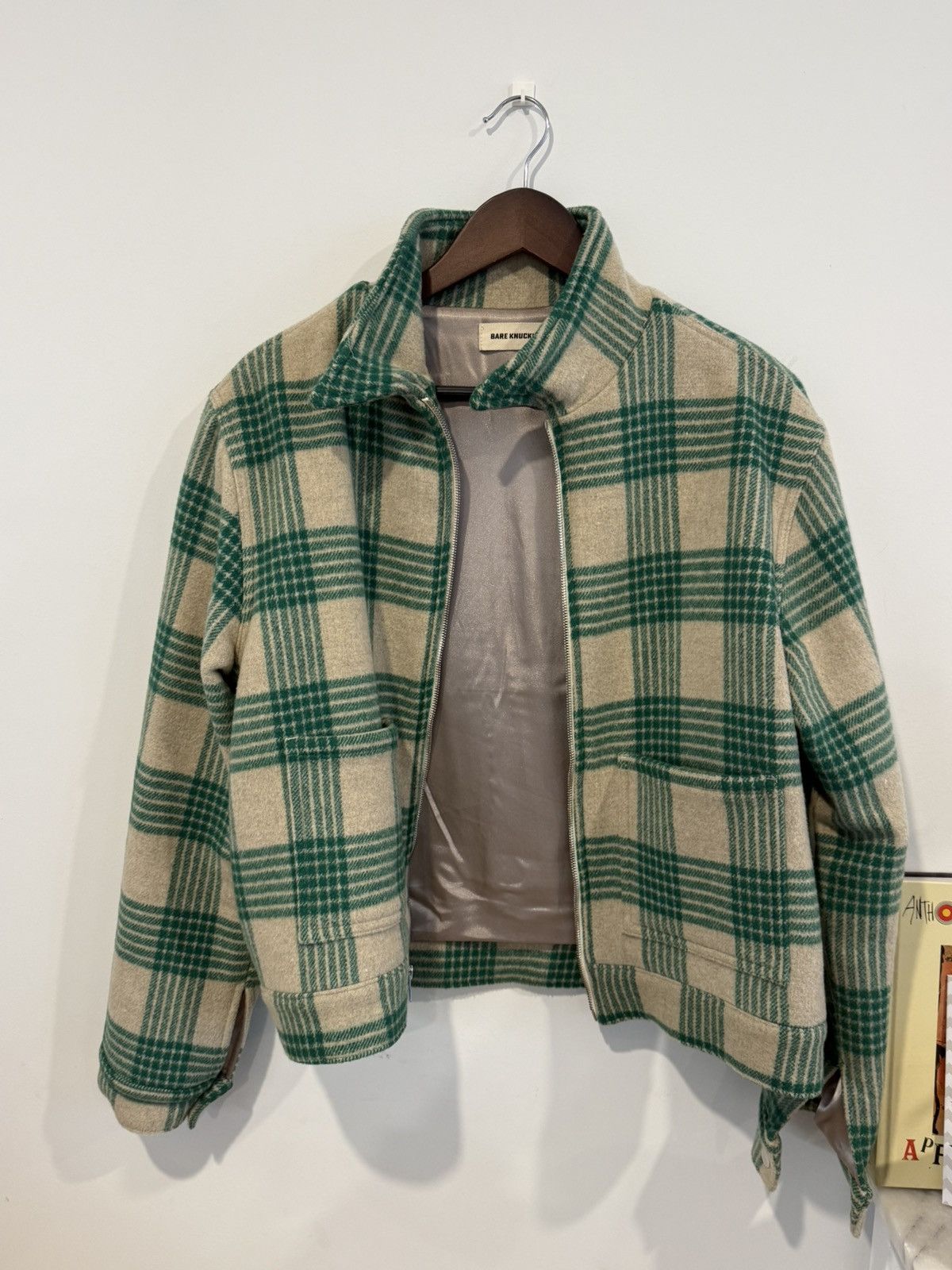Bare Knuckles Bare Knuckles Wool Check Blouson Size US M / EU 48-50 / 2 - 1 Thumbnail