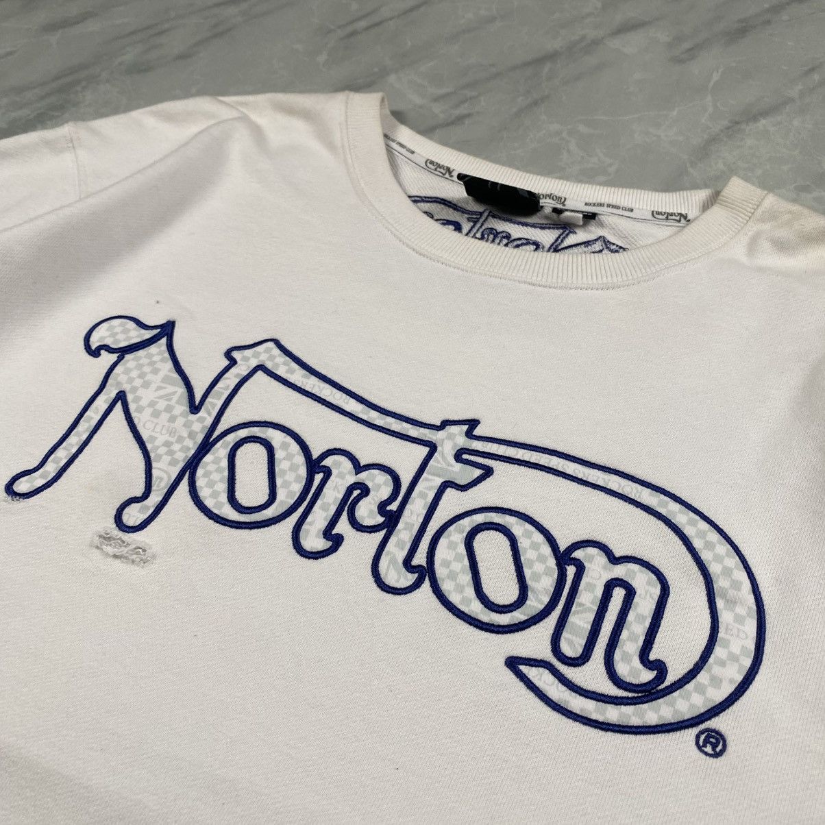 Norton Vintage Norton Motorcycles Rockers Speed Club Crewneck Size US XL / EU 56 / 4 - 2 Thumbnail