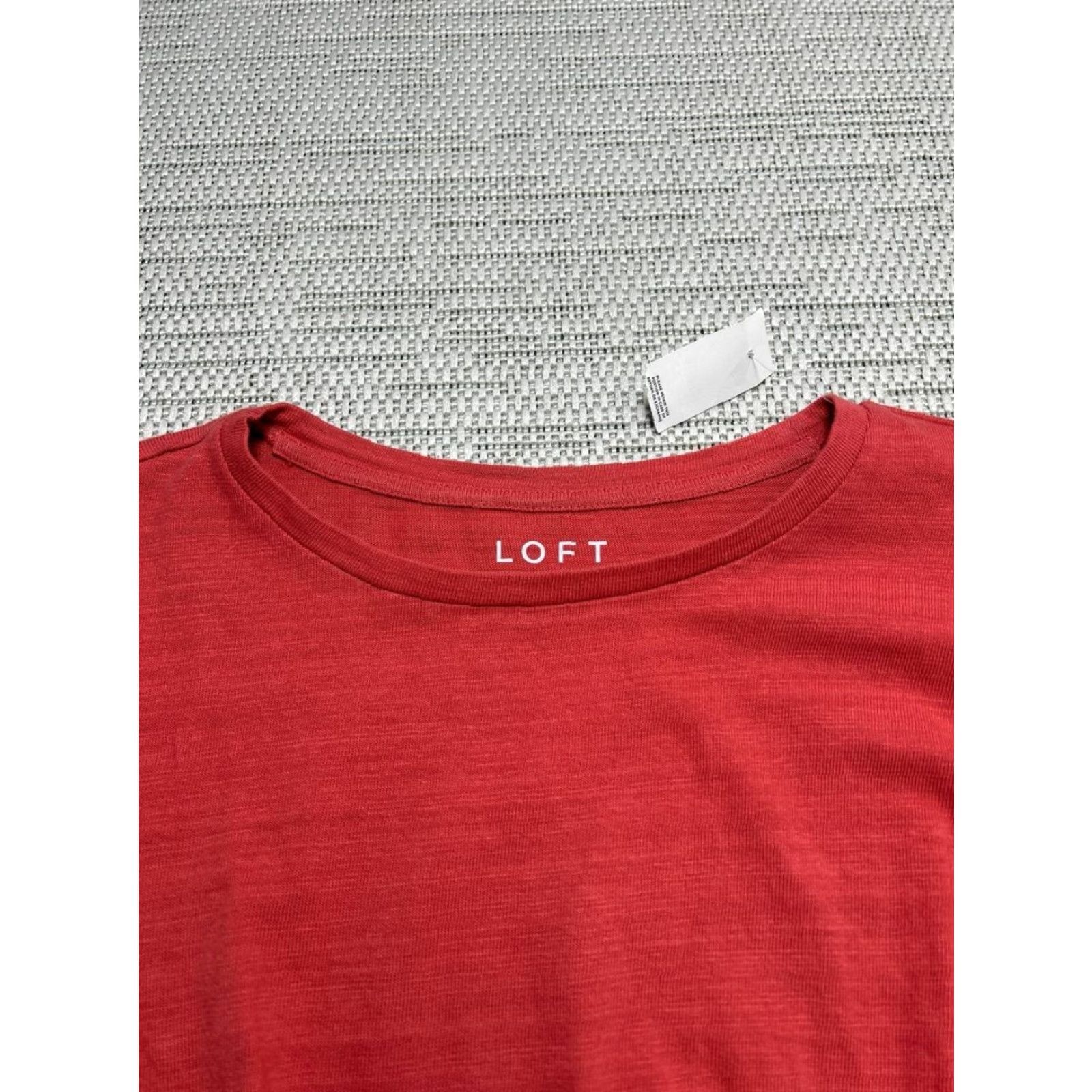 Loft Loft Shirt Womens Large Pink Cotton Pullover New Size L / US 10 / IT 46 - 2 Thumbnail