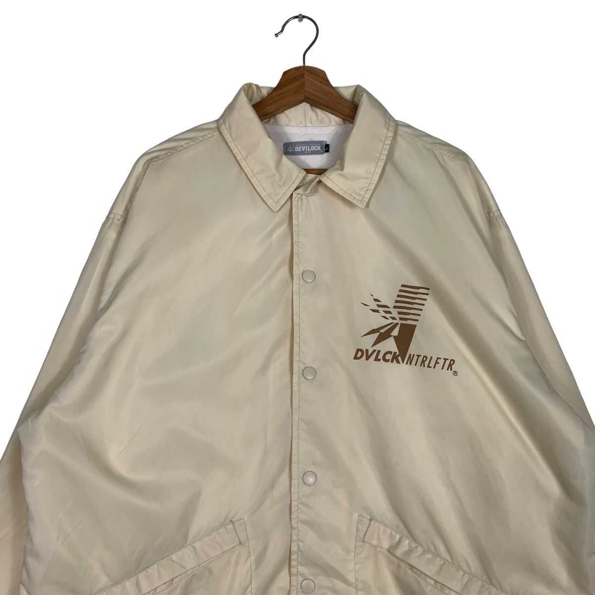 Japanese Brand DEVILOCK DVLCK NTRLFTR Coach Jacket #0106-C6 Size US L / EU 52-54 / 3 - 3 Thumbnail