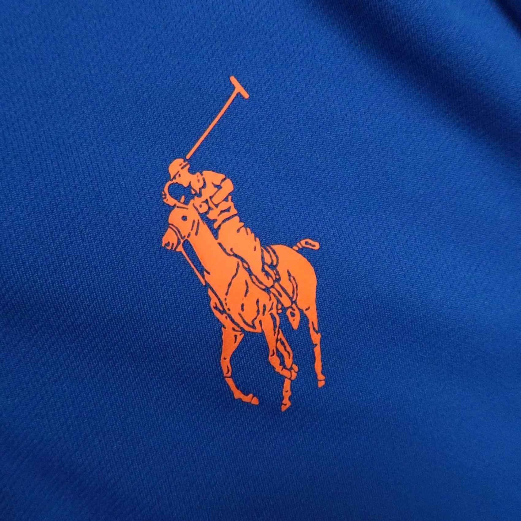 Vintage Polo Sport Ralph Lauren Shirt Mens Medium Blue Performance Polo Size US M / EU 48-50 / 2 - 5 Thumbnail