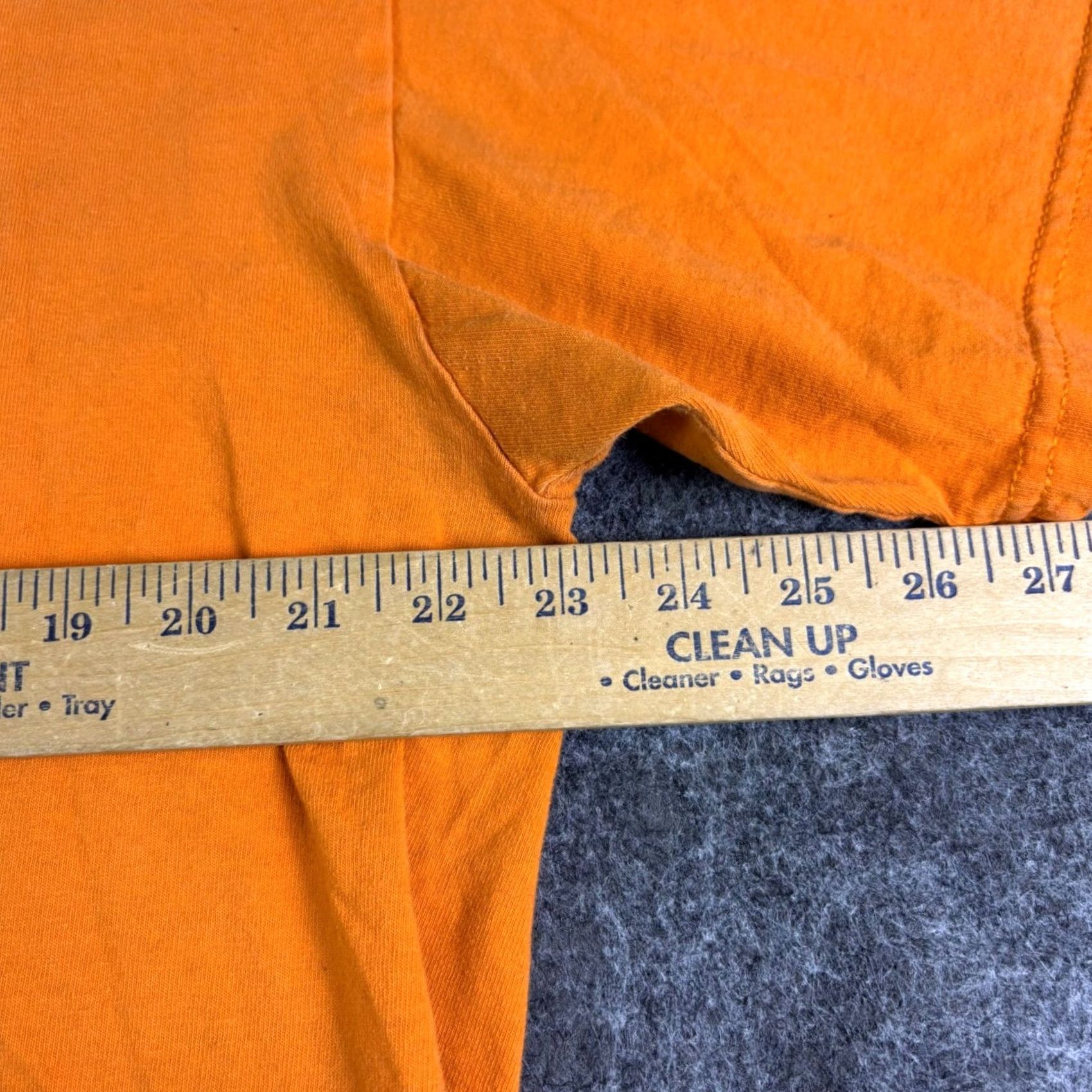 Harley Davidson VINTAGE Harley-Davidson T-Shirt Orange Graphic Print XL Short Sleeve Men Crew Neck Cotton Vintage Size US XL / EU 56 / 4 - 3 Thumbnail