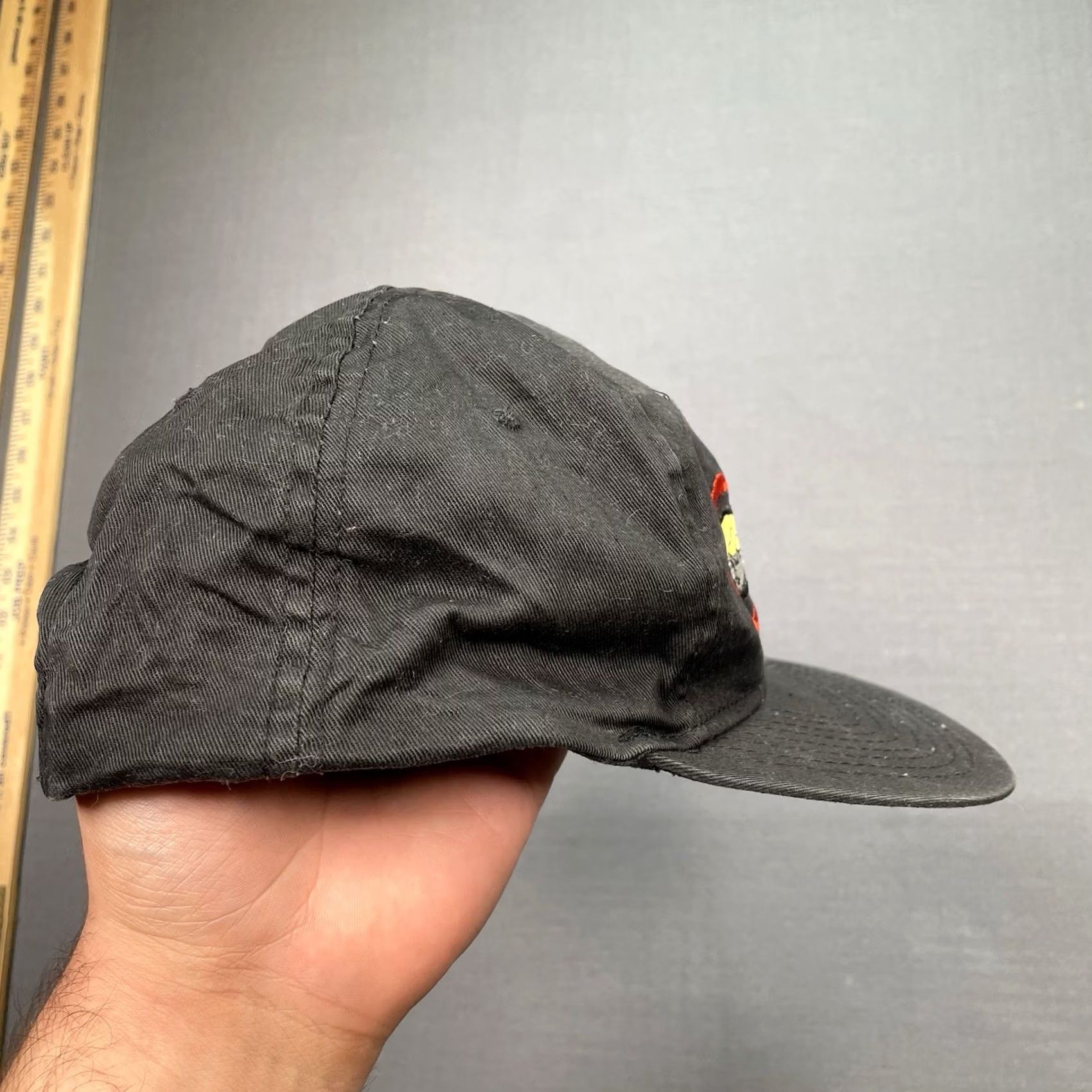 Quest VINTAGE Johnny Quest Hat SnapBack Classic Embroidered Hanna Barbera Hat Black Cotton Twill Adjustable Men Hat Size ONE SIZE - 6 Thumbnail