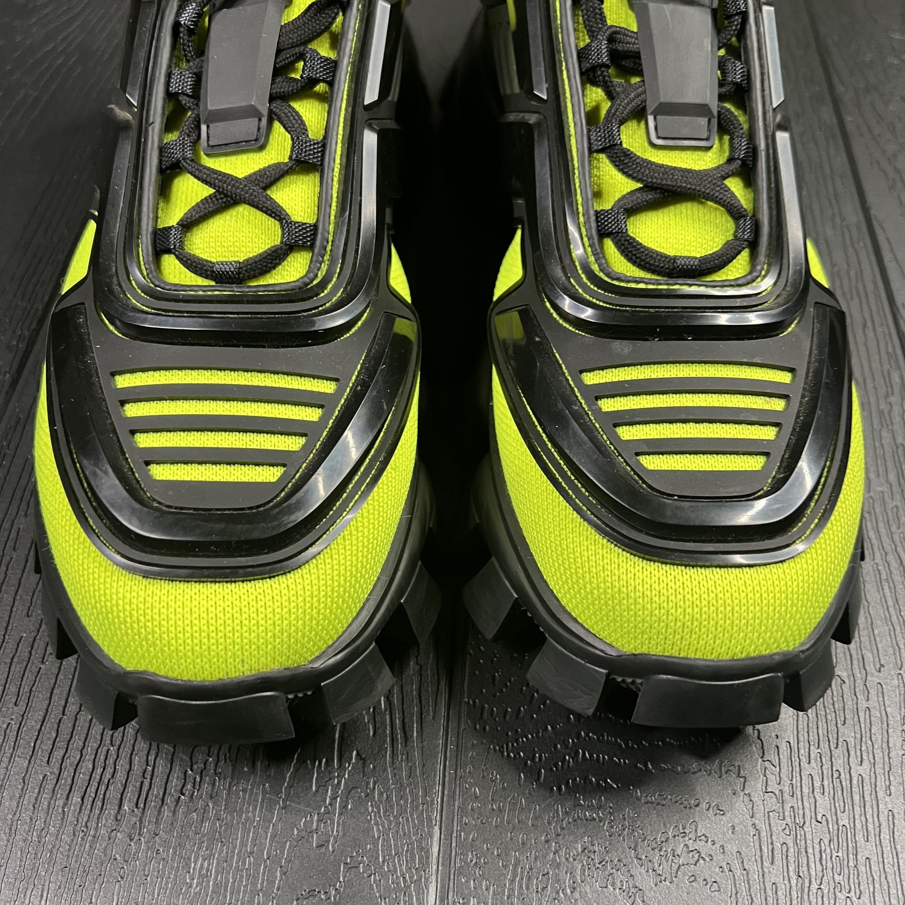Prada Prada Cloudbust Thunder Black Neon Green Size US 10 / EU 43 - 12 Thumbnail